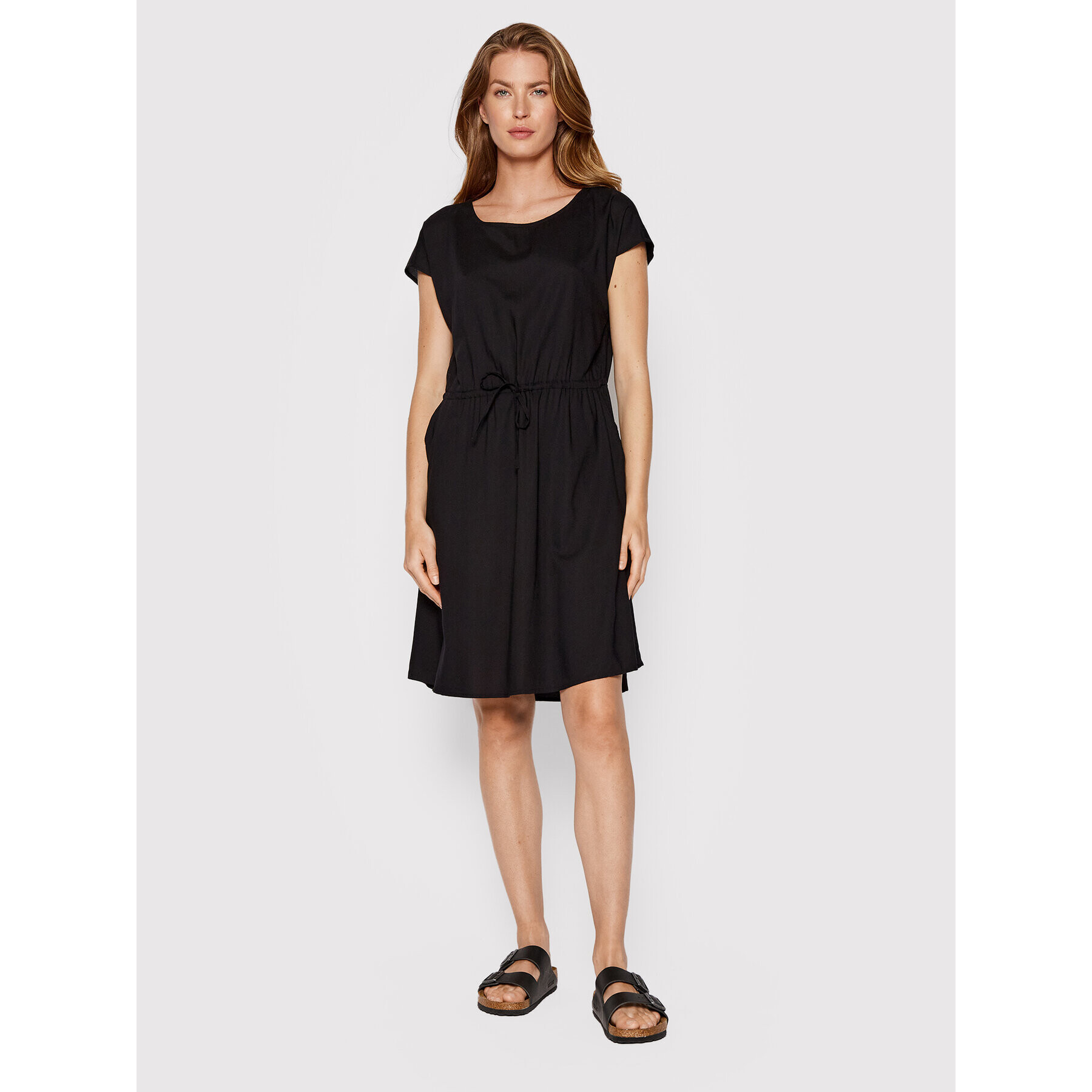 Tom Tailor Ежедневна рокля 1032242 Черен Regular Fit - Pepit.bg