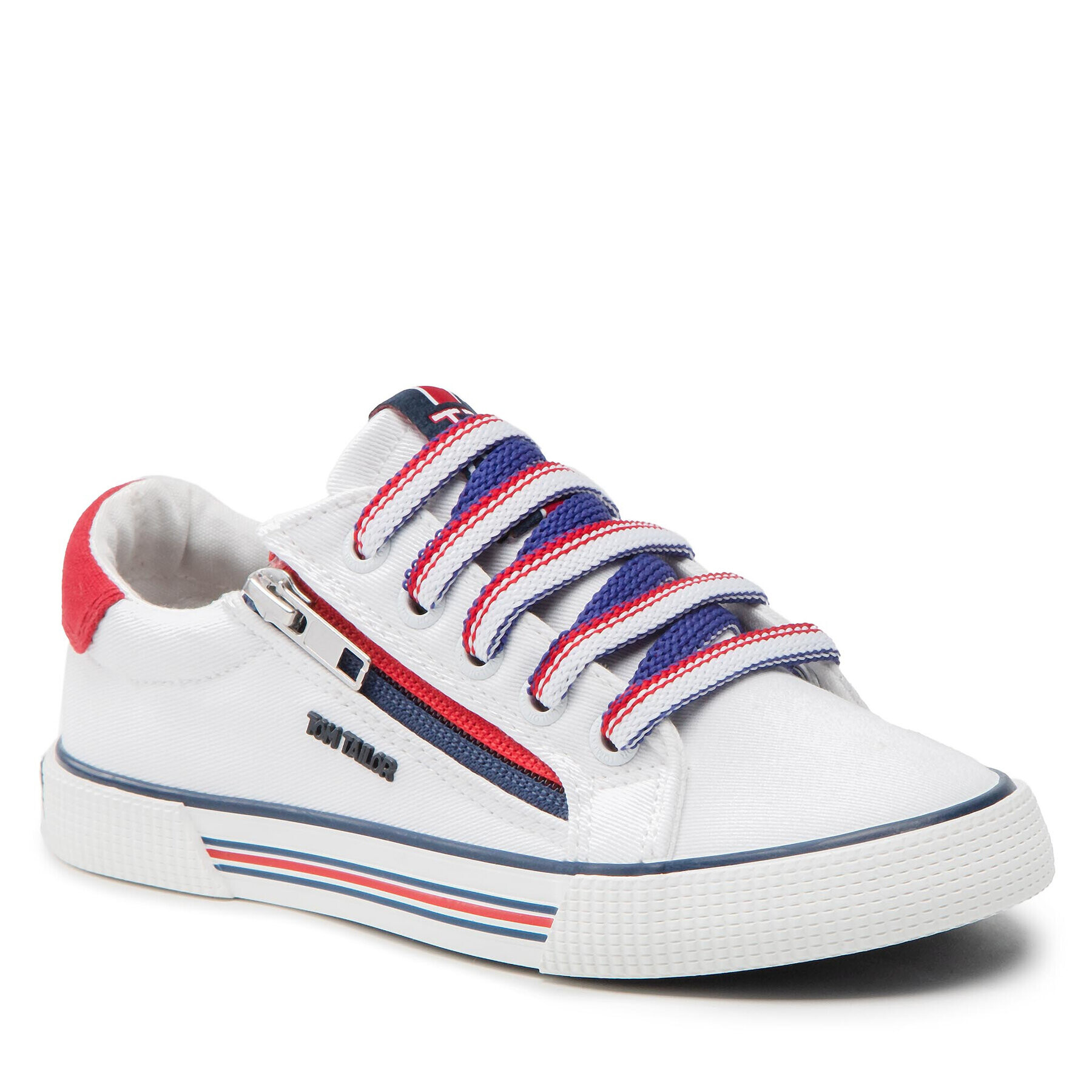 Tom Tailor Гуменки 3270601 Бял - Pepit.bg