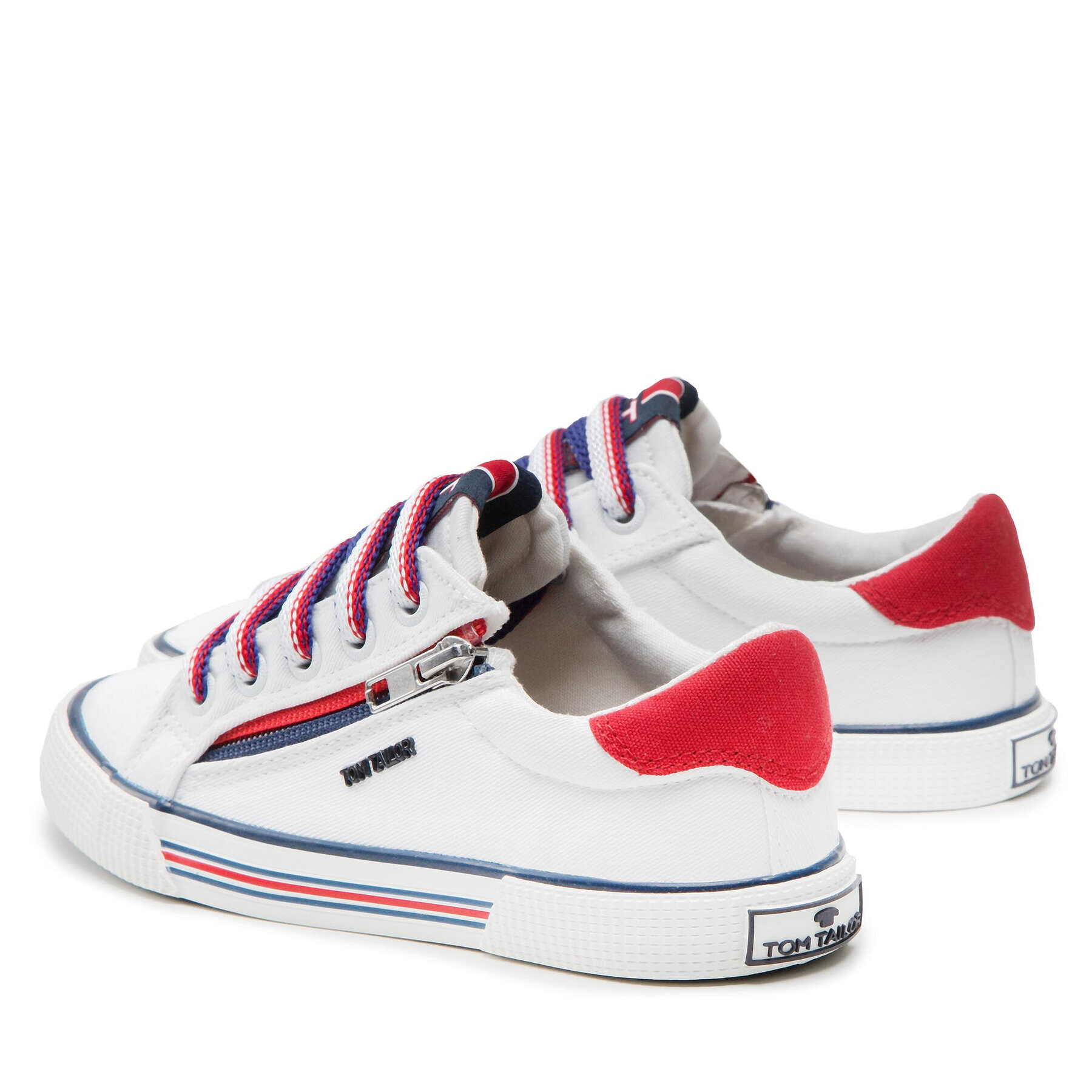 Tom Tailor Гуменки 3270601 Бял - Pepit.bg