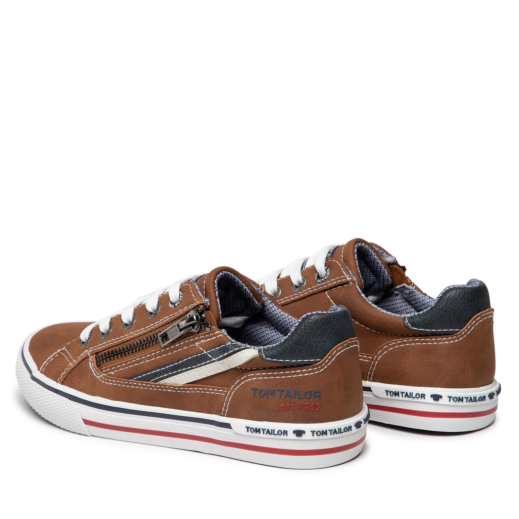 Tom Tailor Гуменки 3270901 Кафяв - Pepit.bg