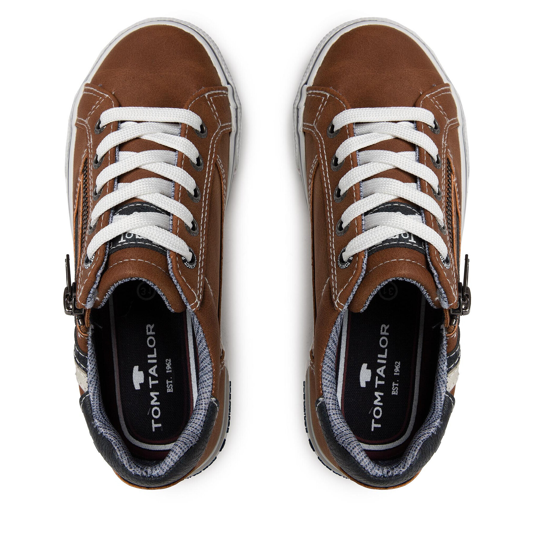 Tom Tailor Гуменки 3270901 Кафяв - Pepit.bg