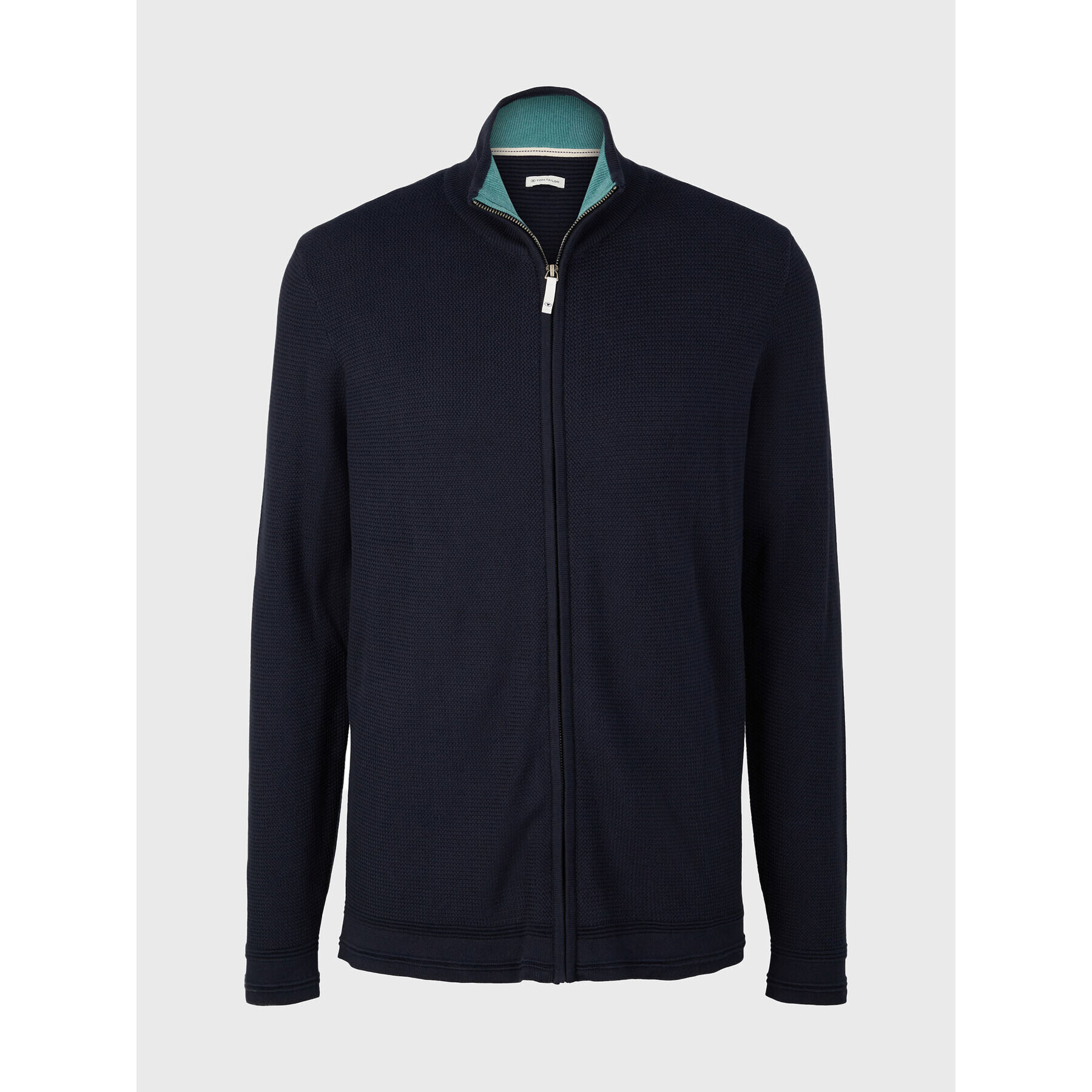 Tom Tailor Кардиган 1032285 Тъмносин Regular Fit - Pepit.bg