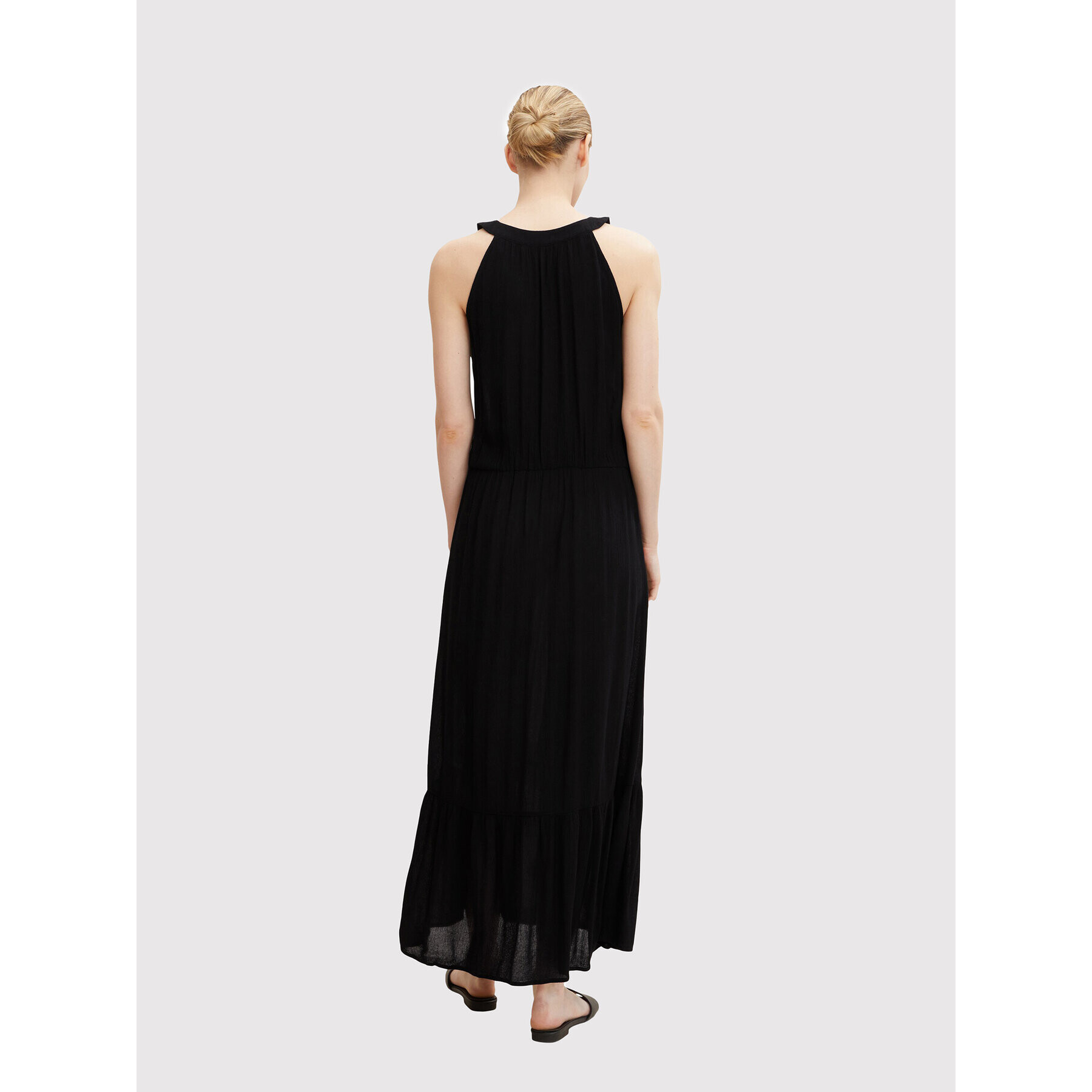 Tom Tailor Лятна рокля 1031700 Черен Regular Fit - Pepit.bg
