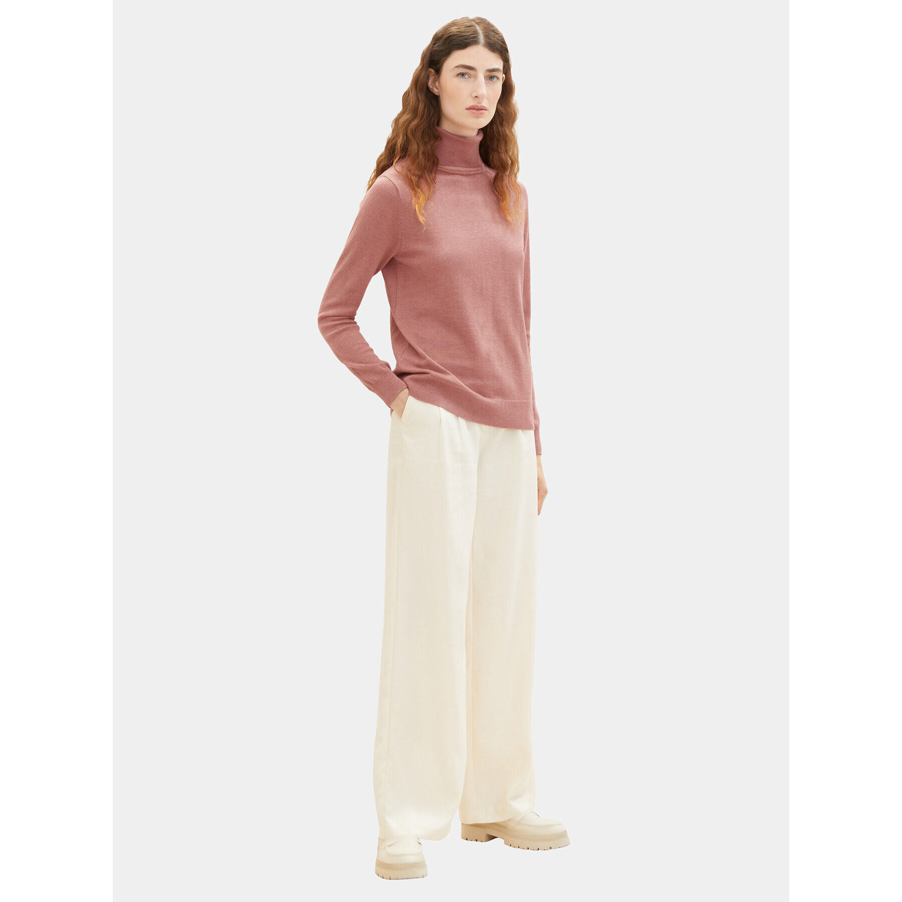Tom Tailor Поло 1037746 Розов Regular Fit - Pepit.bg