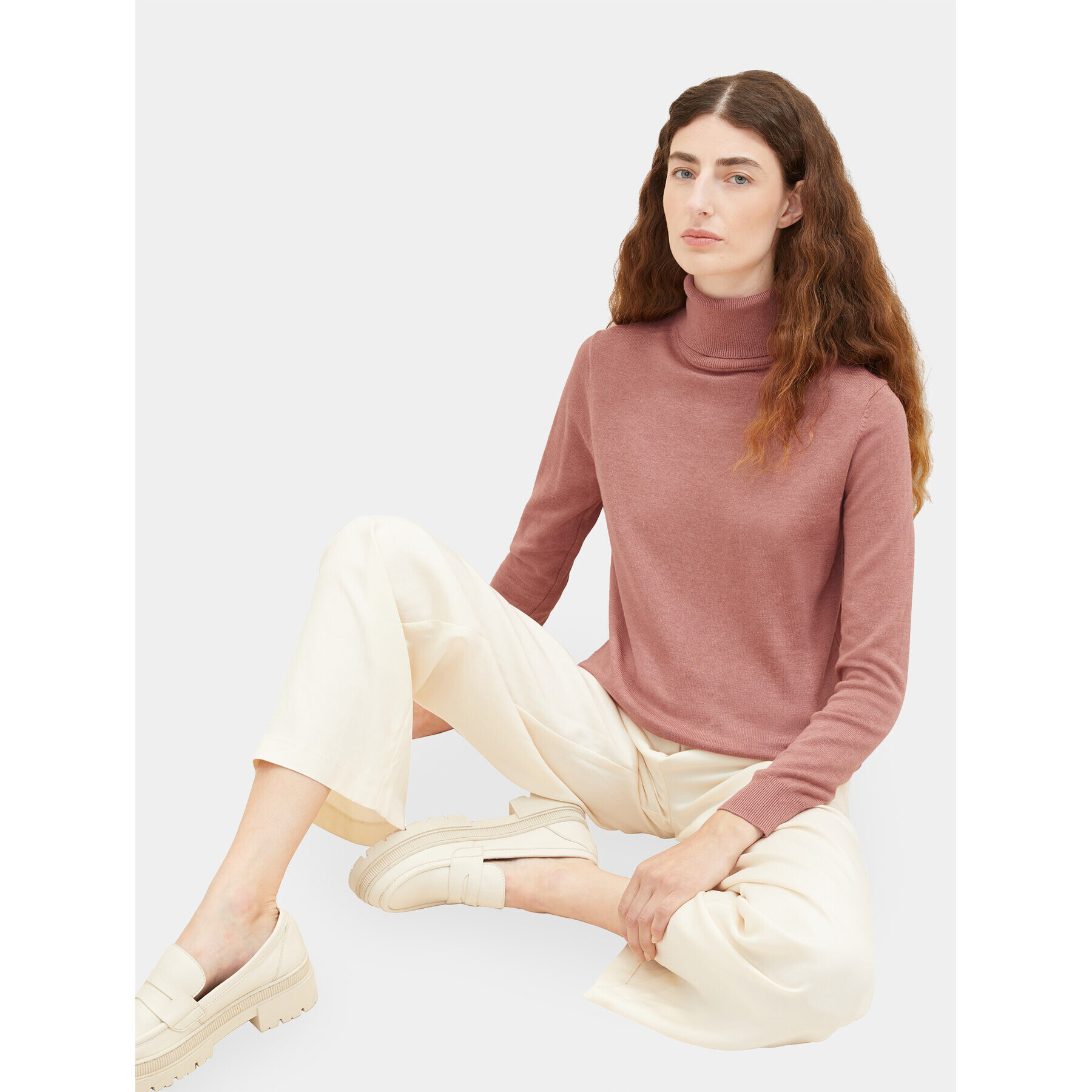Tom Tailor Поло 1037746 Розов Regular Fit - Pepit.bg