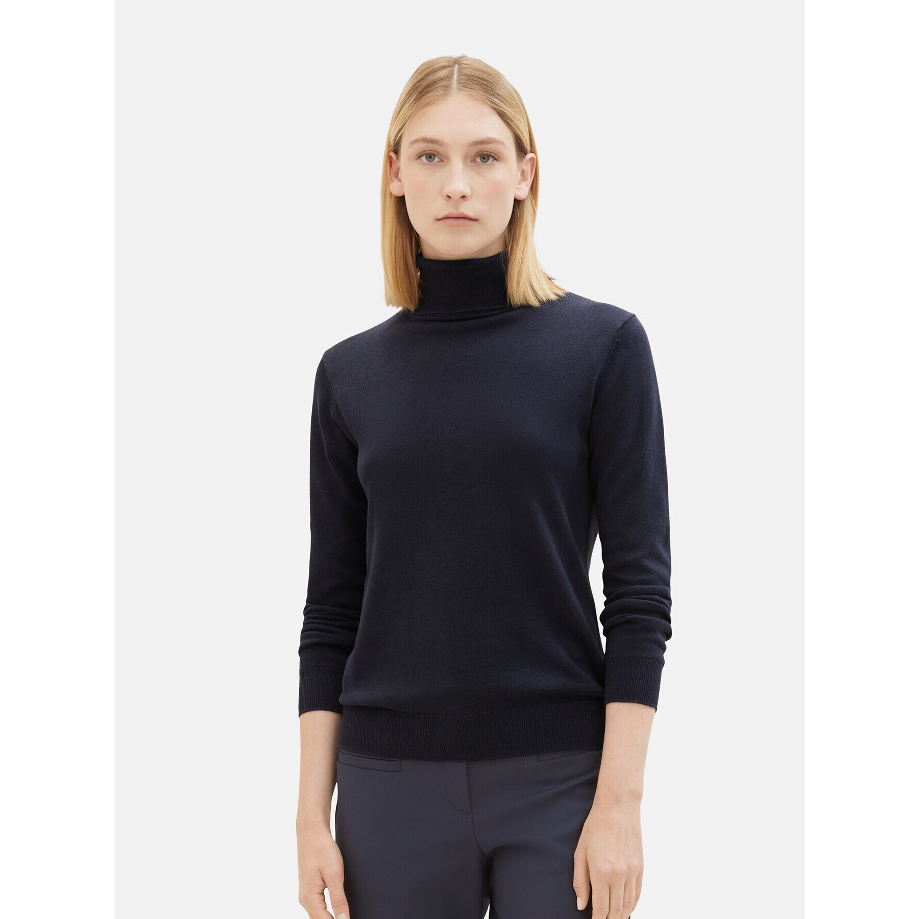 Tom Tailor Поло 1037746 Тъмносин Regular Fit - Pepit.bg
