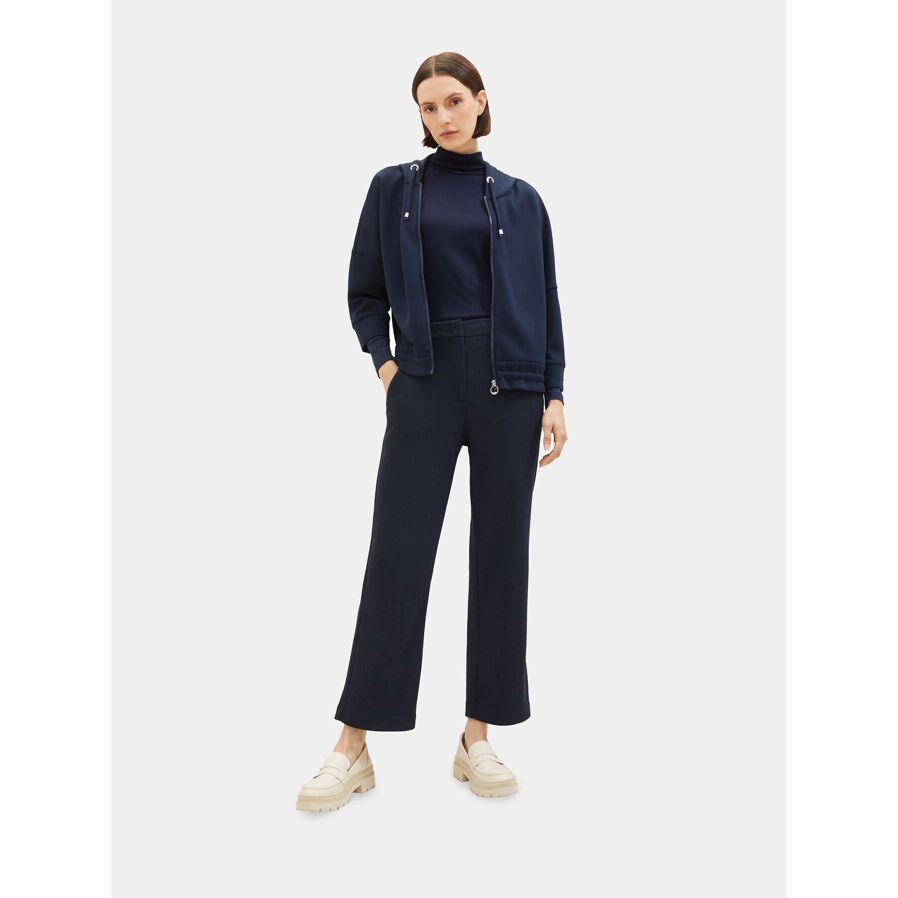 Tom Tailor Поло 1038157 Тъмносин Regular Fit - Pepit.bg