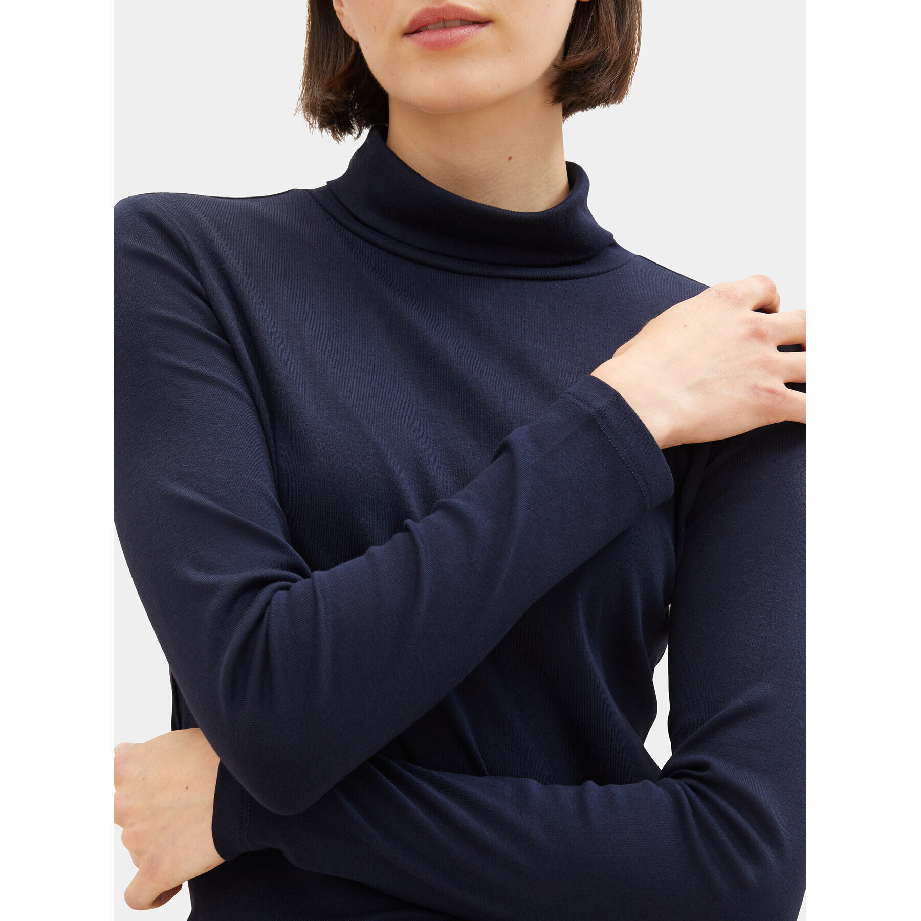 Tom Tailor Поло 1038157 Тъмносин Regular Fit - Pepit.bg