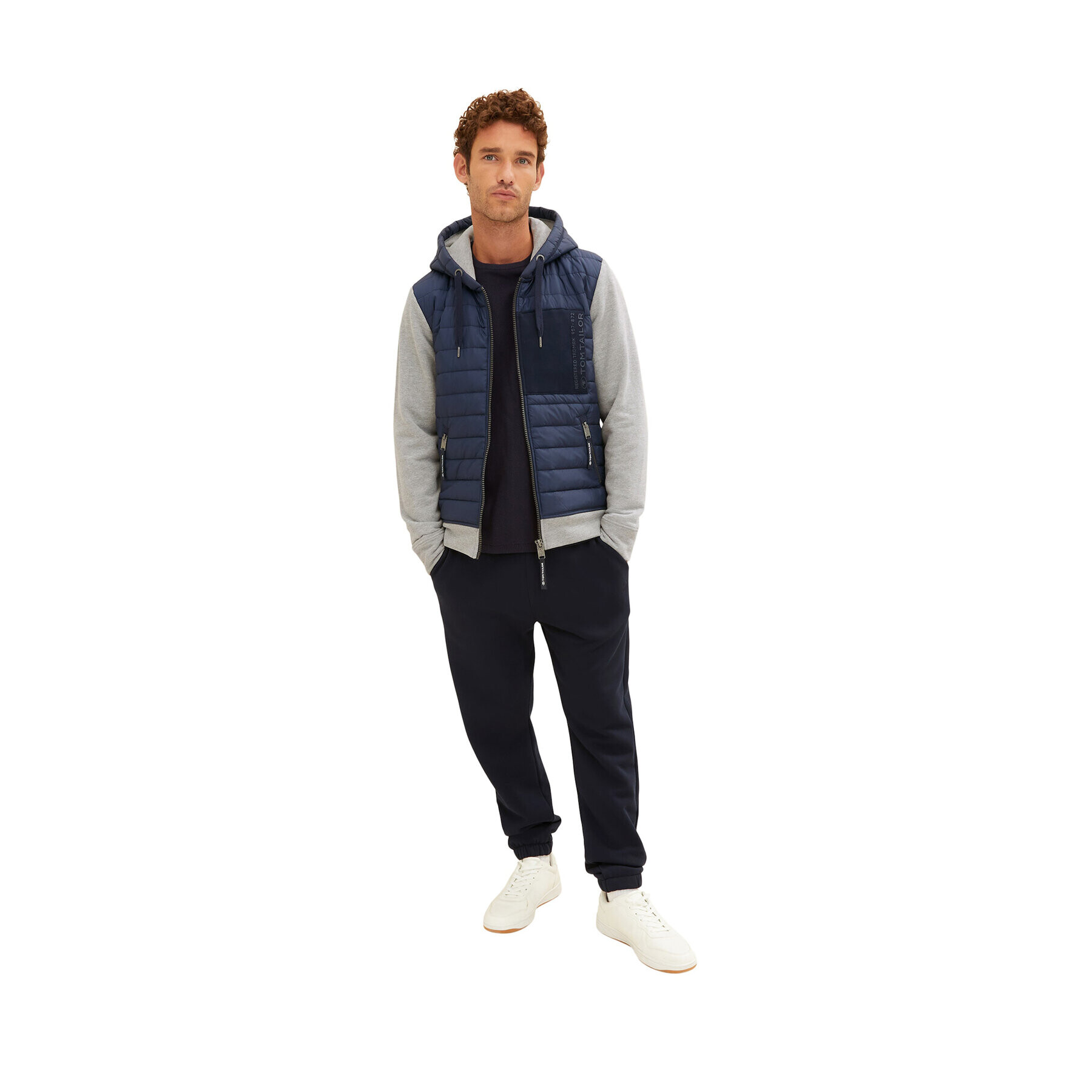 Tom Tailor Преходно яке 1034363 Сив Regular Fit - Pepit.bg