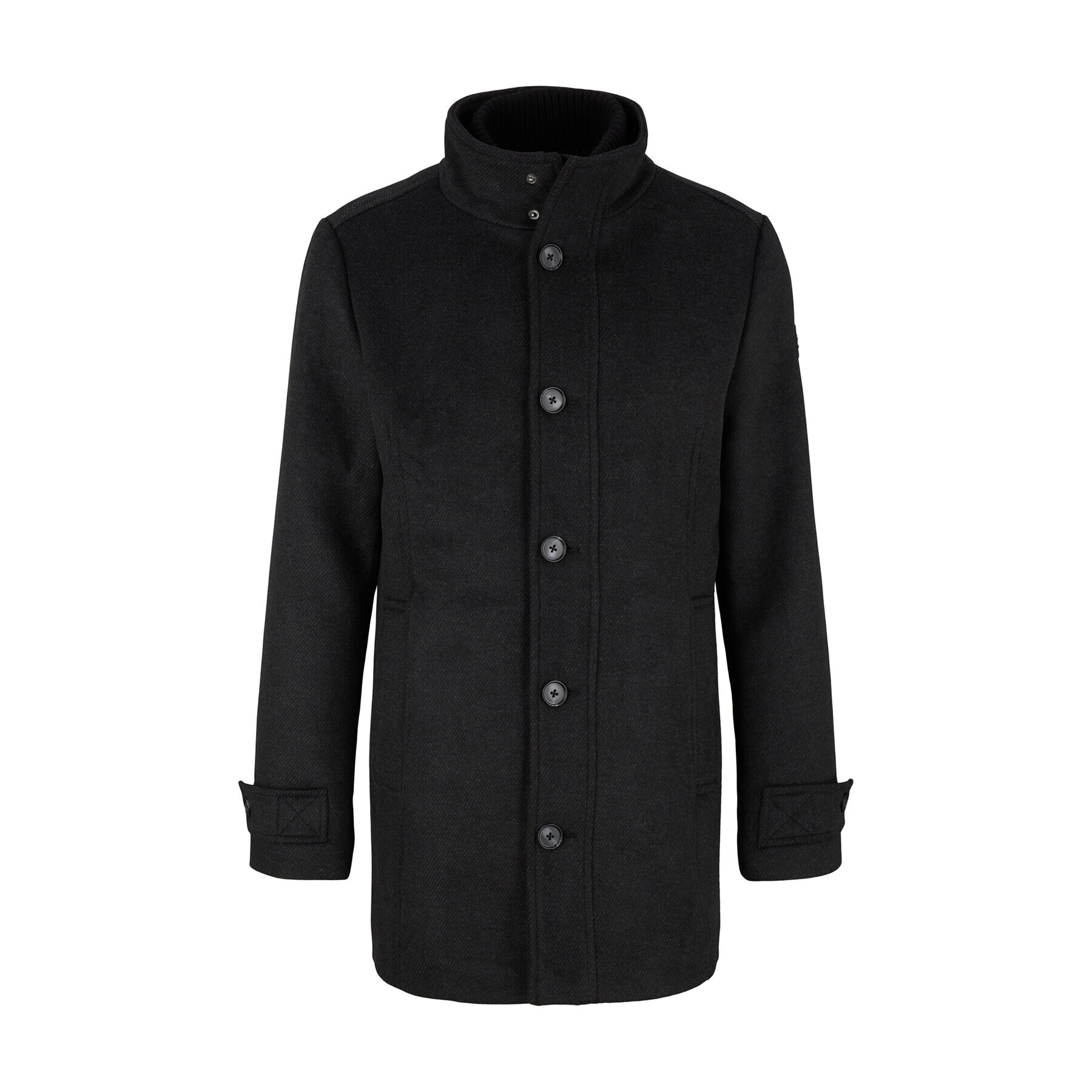 Tom Tailor Преходно палто 1032506 Черен Regular Fit - Pepit.bg