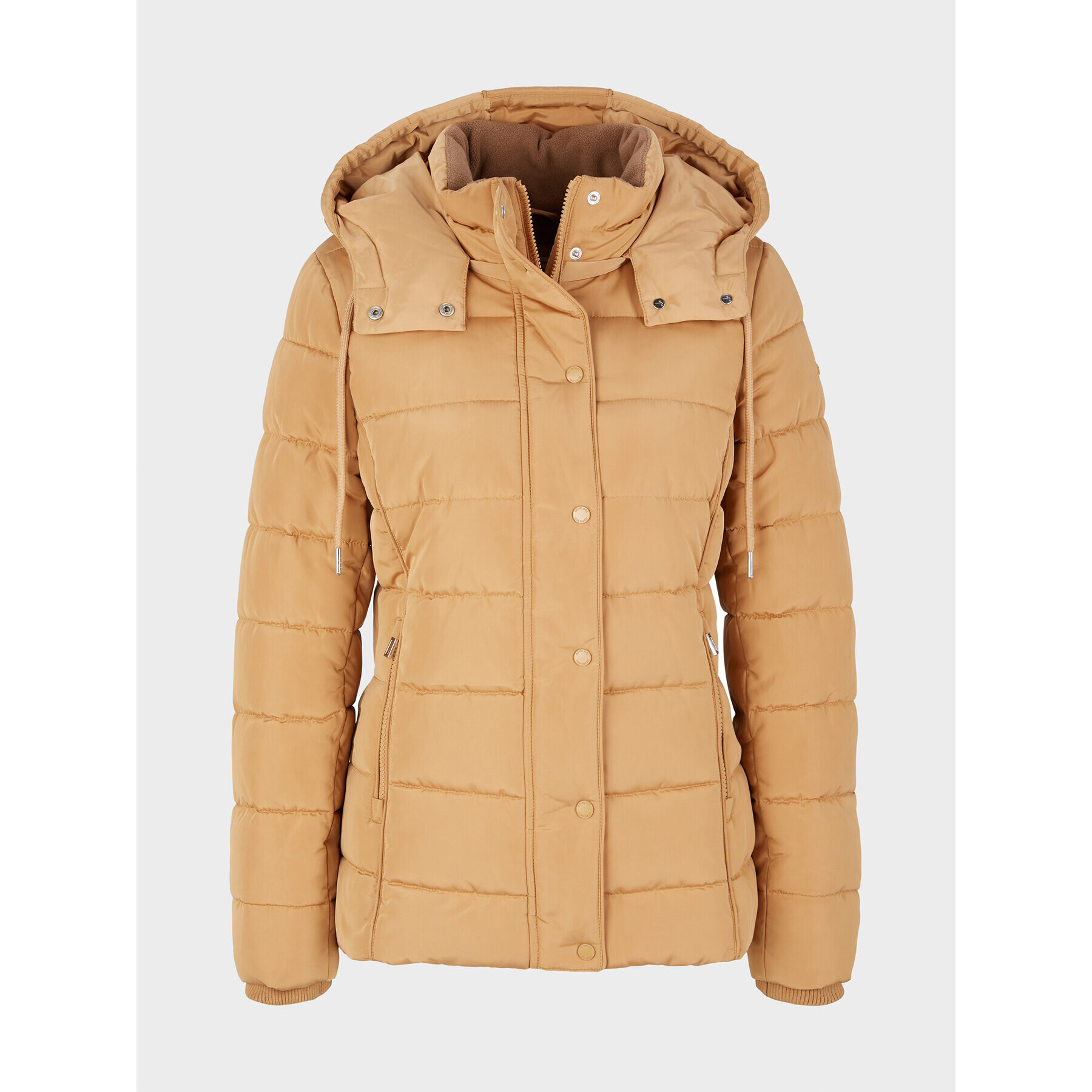 Tom Tailor Пухено яке 1032480 Бежов Regular Fit - Pepit.bg