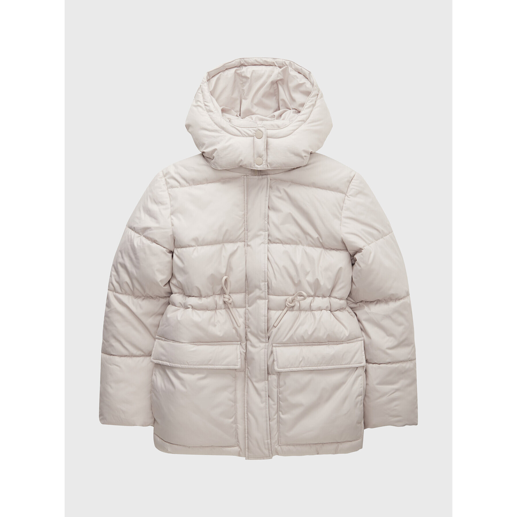 Tom Tailor Пухено яке 1033324 Сив Regular Fit - Pepit.bg