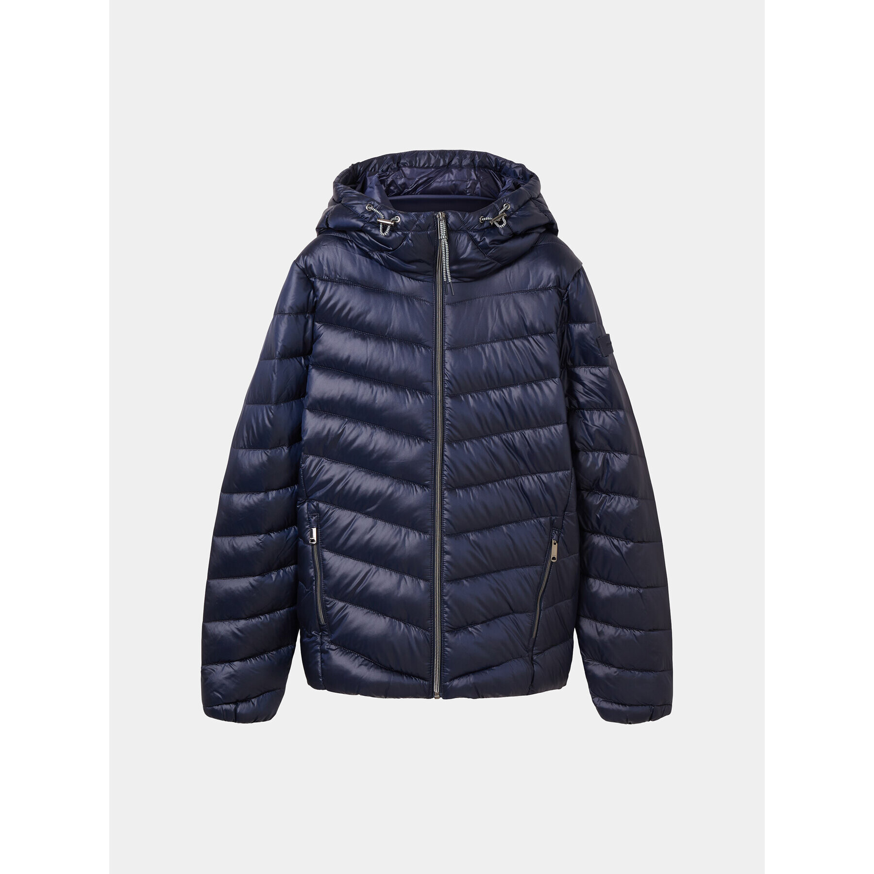 Tom Tailor Пухено яке 1036719 Тъмносин Regular Fit - Pepit.bg