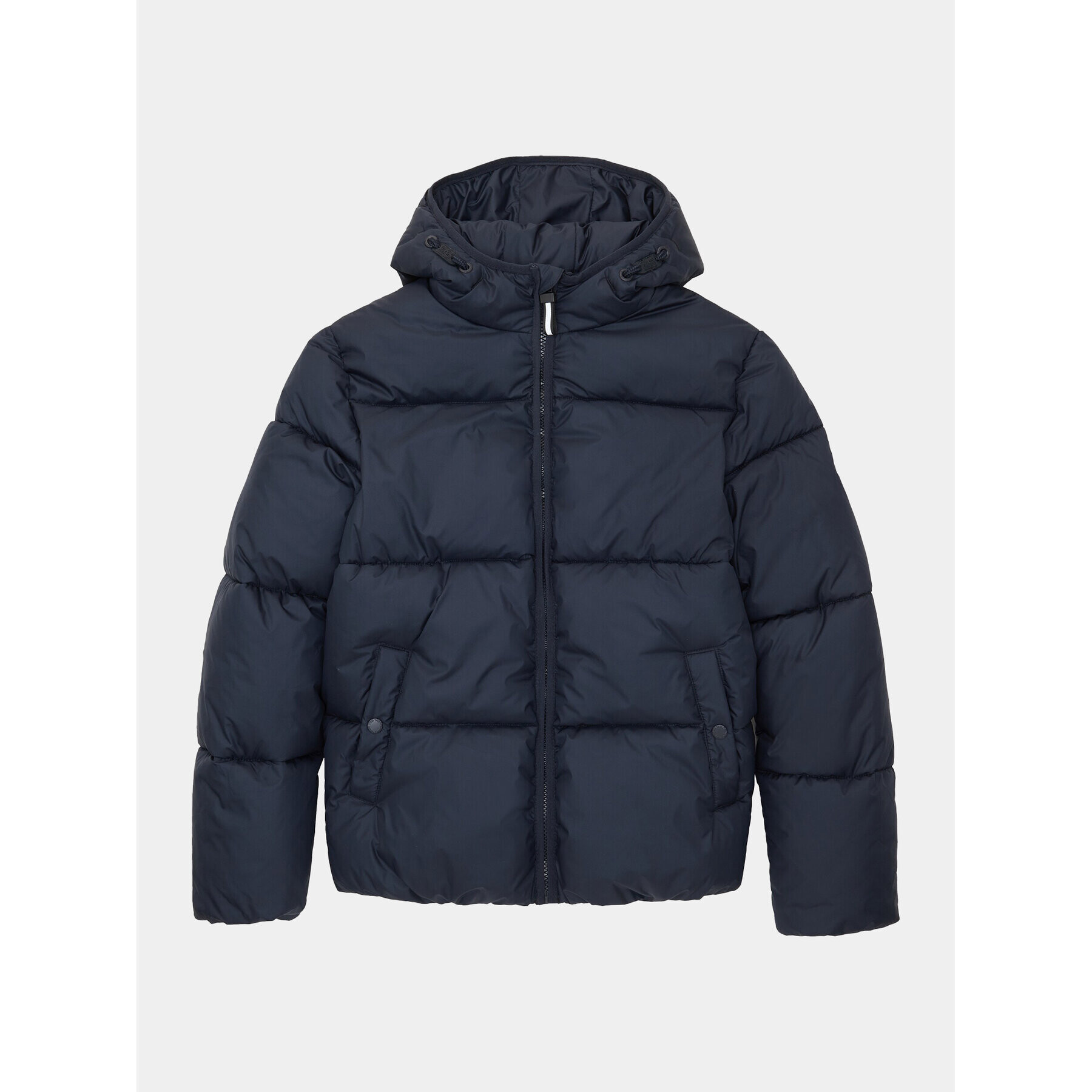 Tom Tailor Пухено яке 1038539 Тъмносин Regular Fit - Pepit.bg