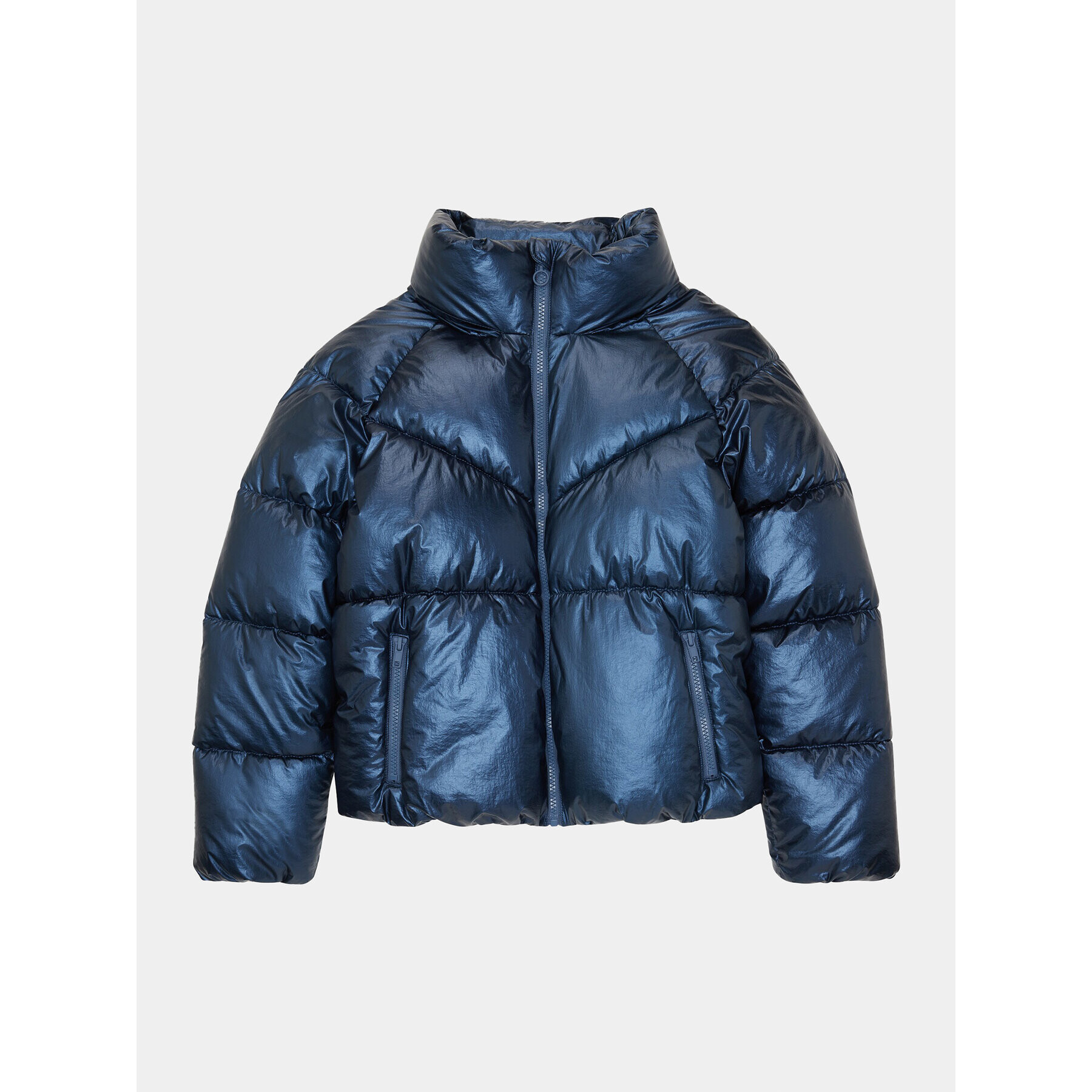 Tom Tailor Пухено яке 1038754 Тъмносин Regular Fit - Pepit.bg