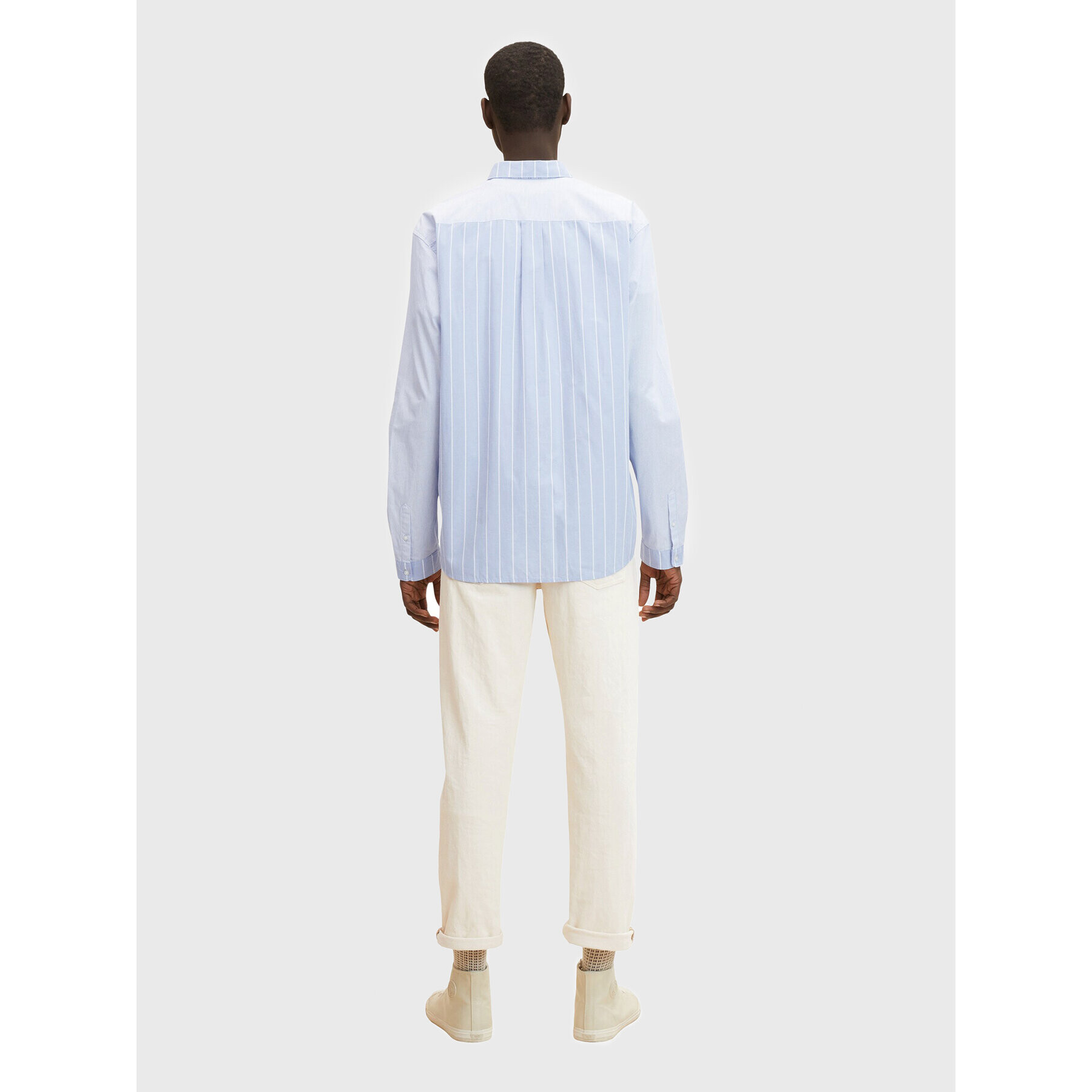 Tom Tailor Denim Риза 1032372 Син Relaxed Fit - Pepit.bg