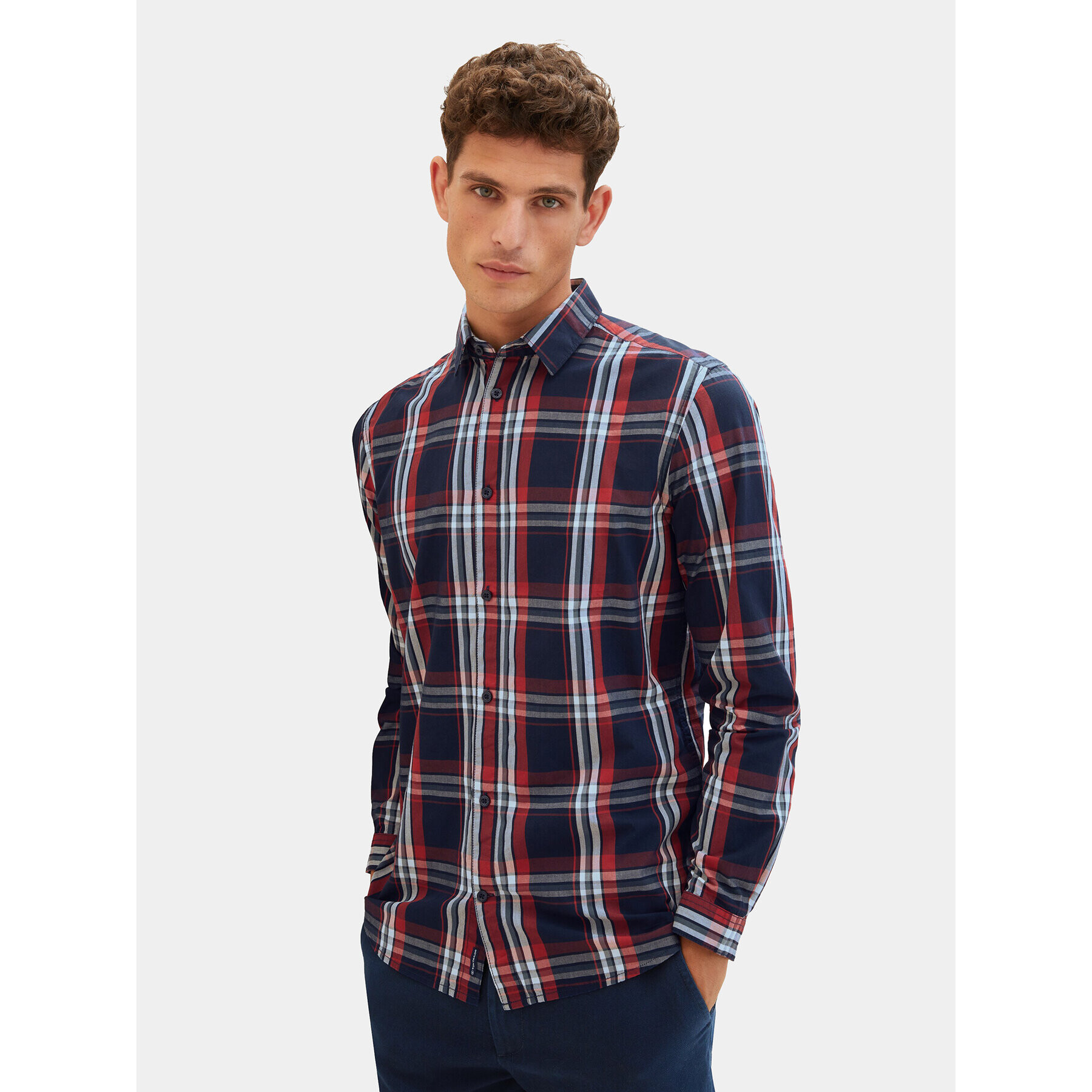 Tom Tailor Риза 1037436 Цветен Regular Fit - Pepit.bg