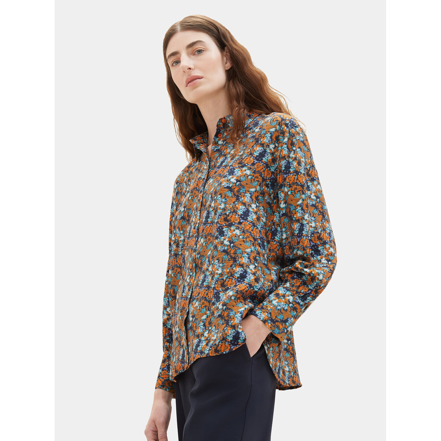 Tom Tailor Риза 1037889 Цветен Regular Fit - Pepit.bg