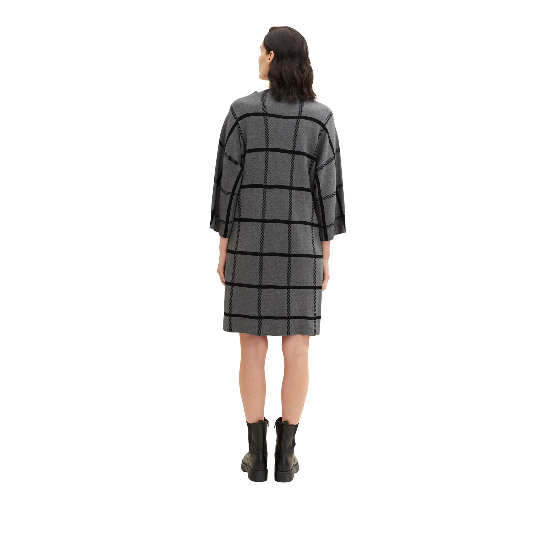 Tom Tailor Рокля 1034476 Сив Regular Fit - Pepit.bg
