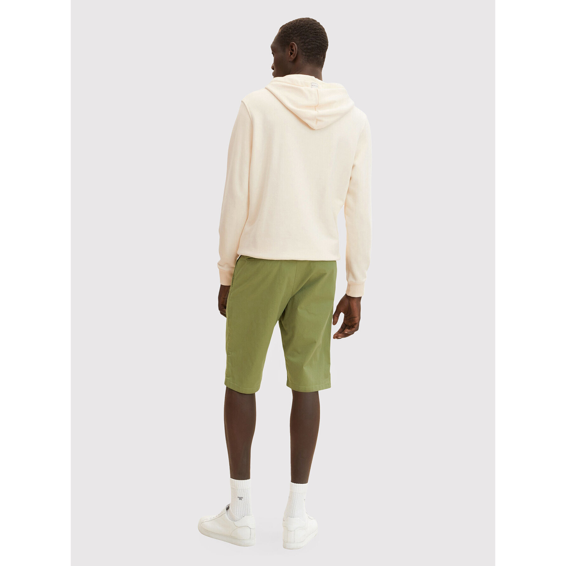 Tom Tailor Шорти от плат 1031444 Зелен Regular Fit - Pepit.bg
