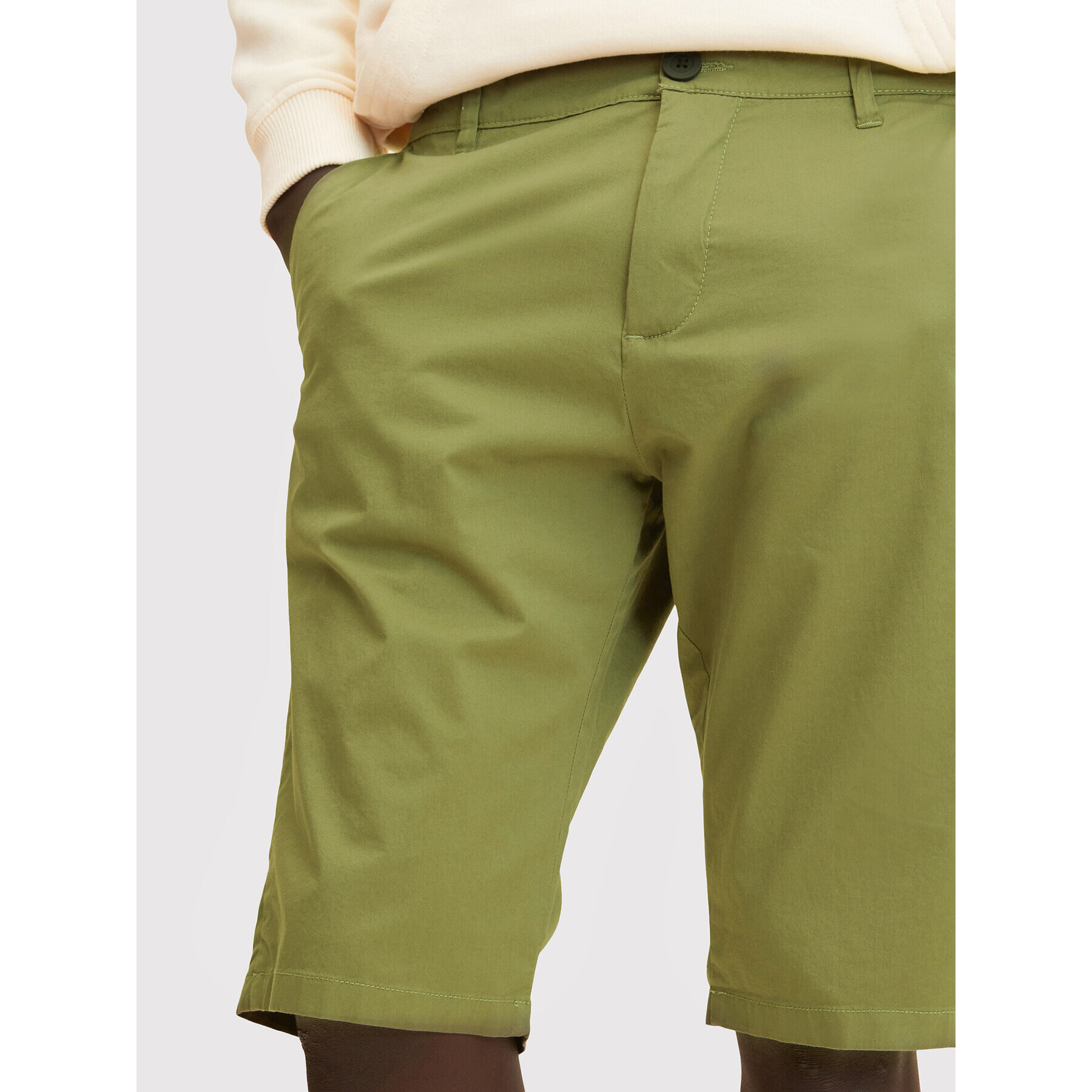 Tom Tailor Шорти от плат 1031444 Зелен Regular Fit - Pepit.bg
