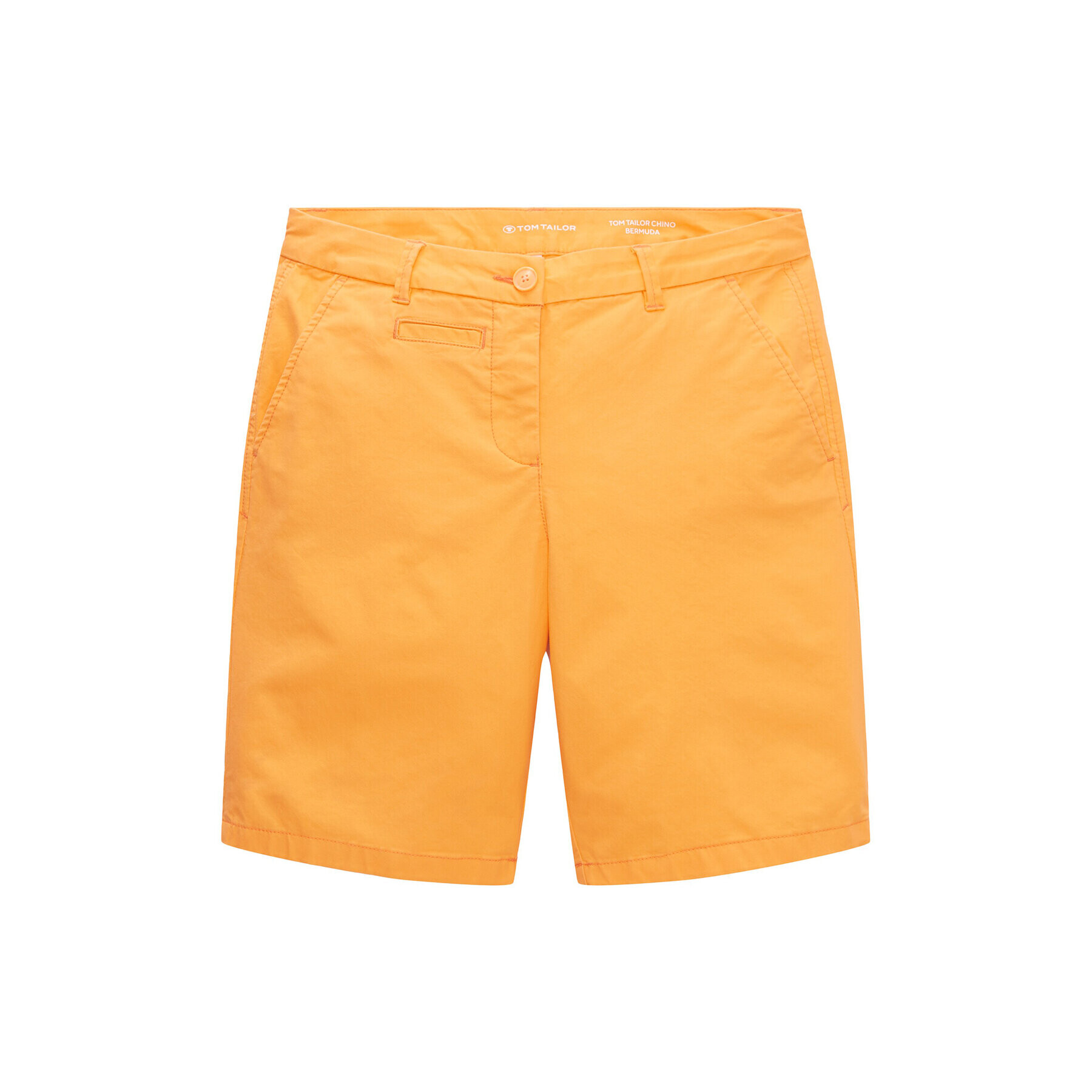 Tom Tailor Шорти от плат 1035499 Оранжев Regular Fit - Pepit.bg