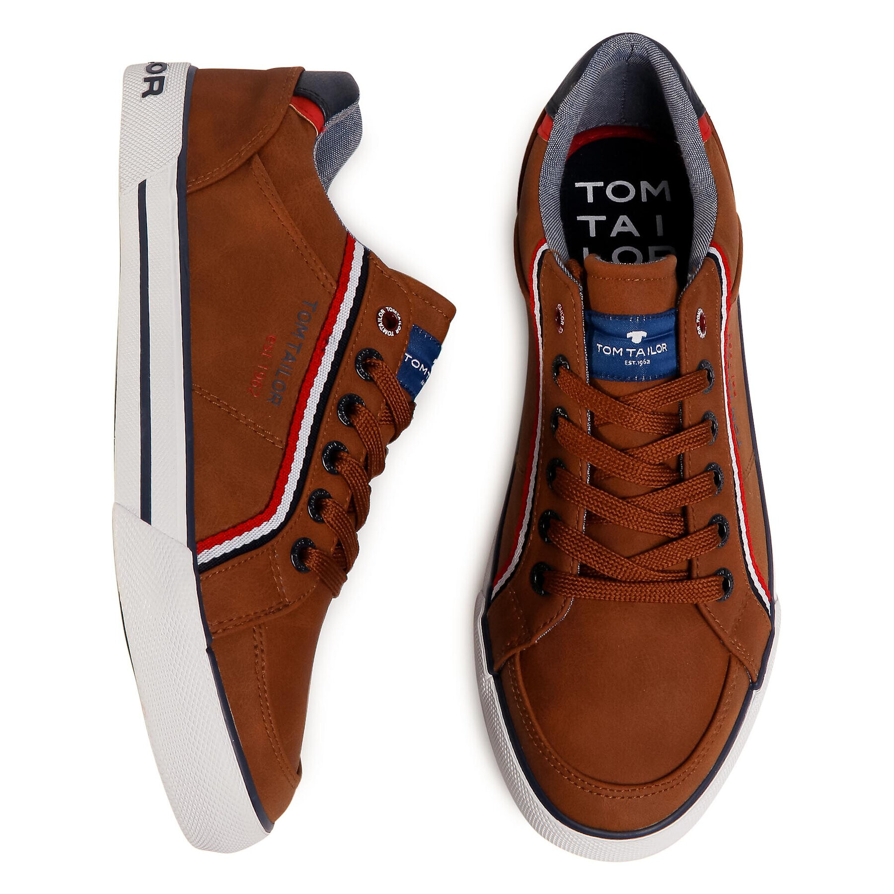 Tom Tailor Сникърси 808080900 Кафяв - Pepit.bg