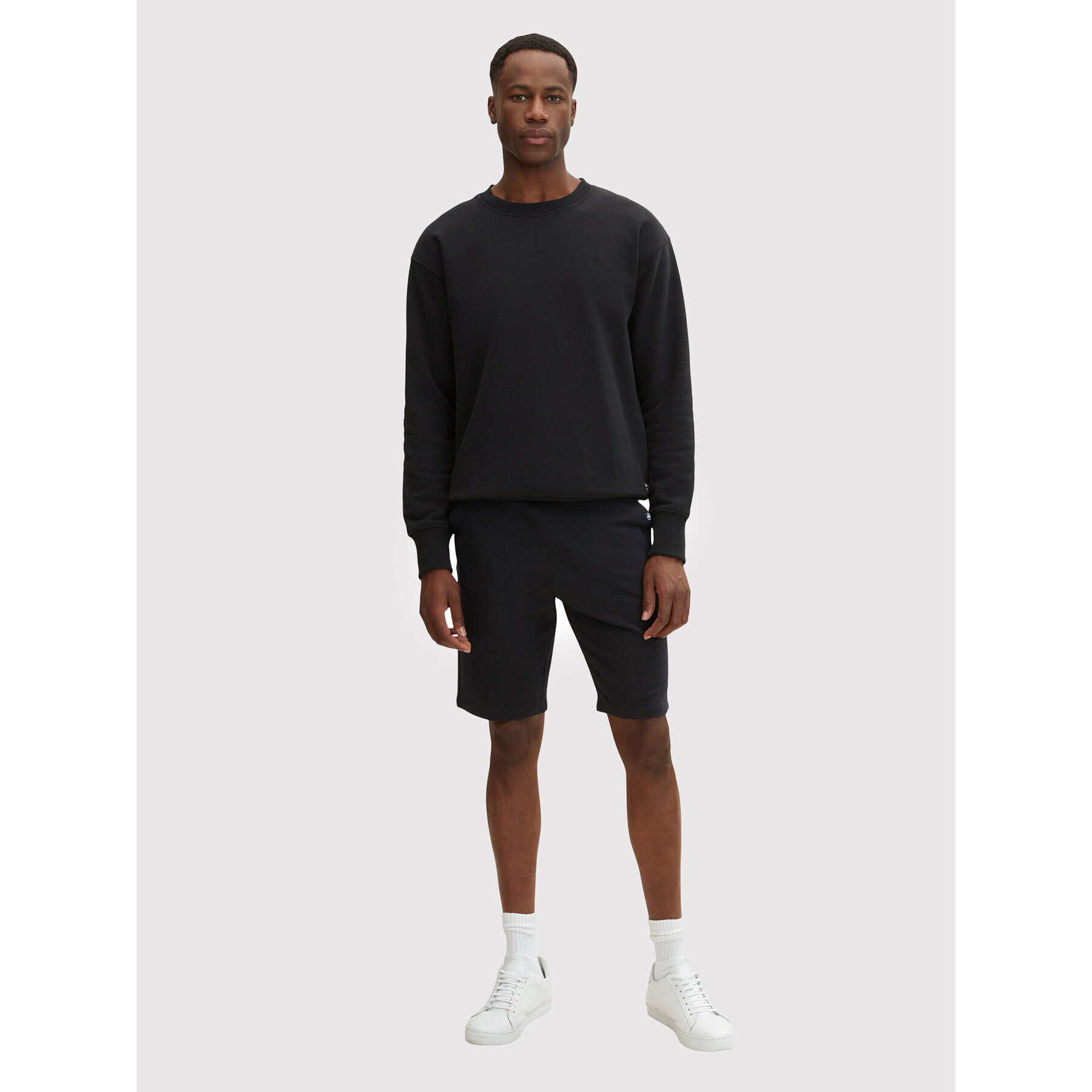 Tom Tailor Спортни шорти 1031625 Черен Regular Fit - Pepit.bg