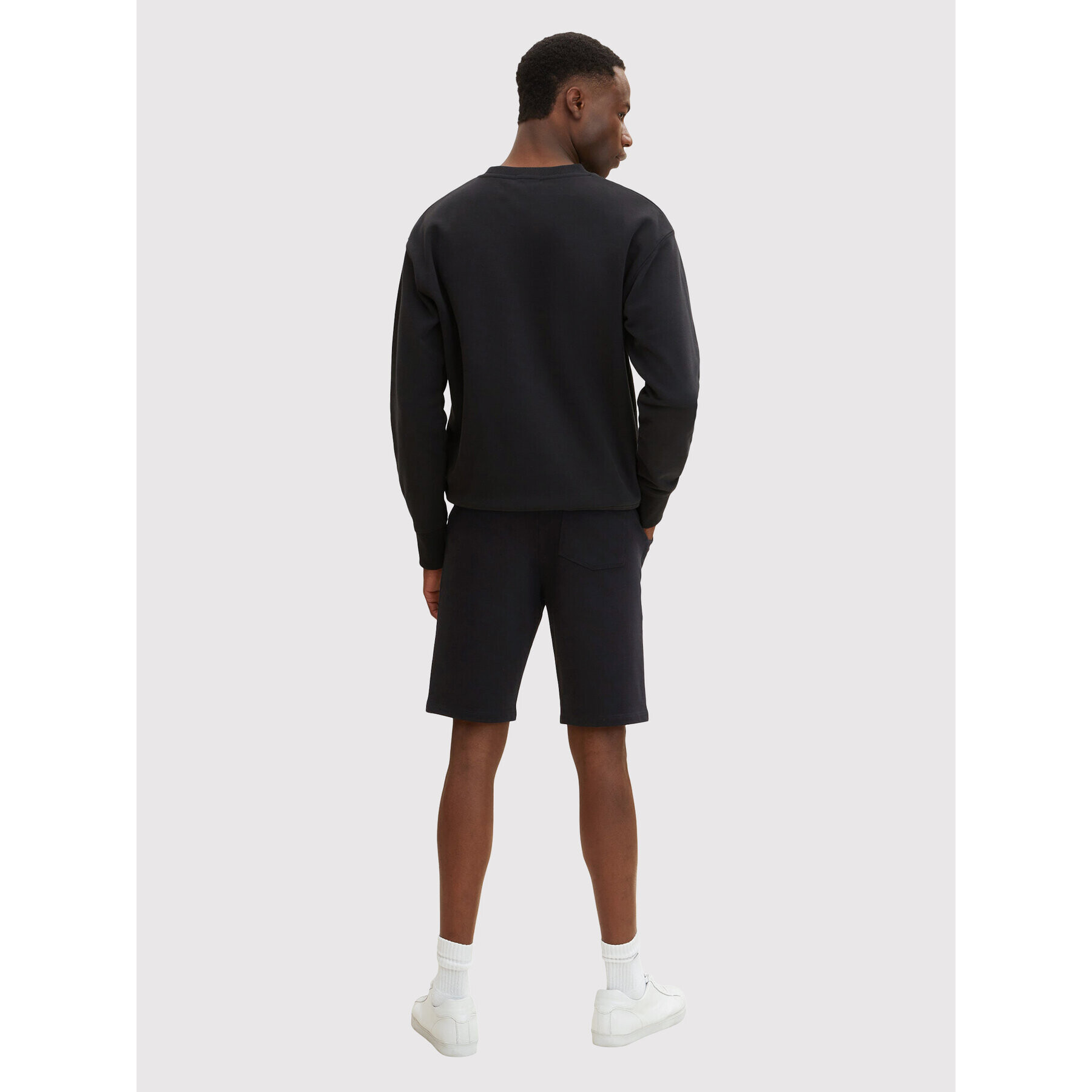 Tom Tailor Спортни шорти 1031625 Черен Regular Fit - Pepit.bg
