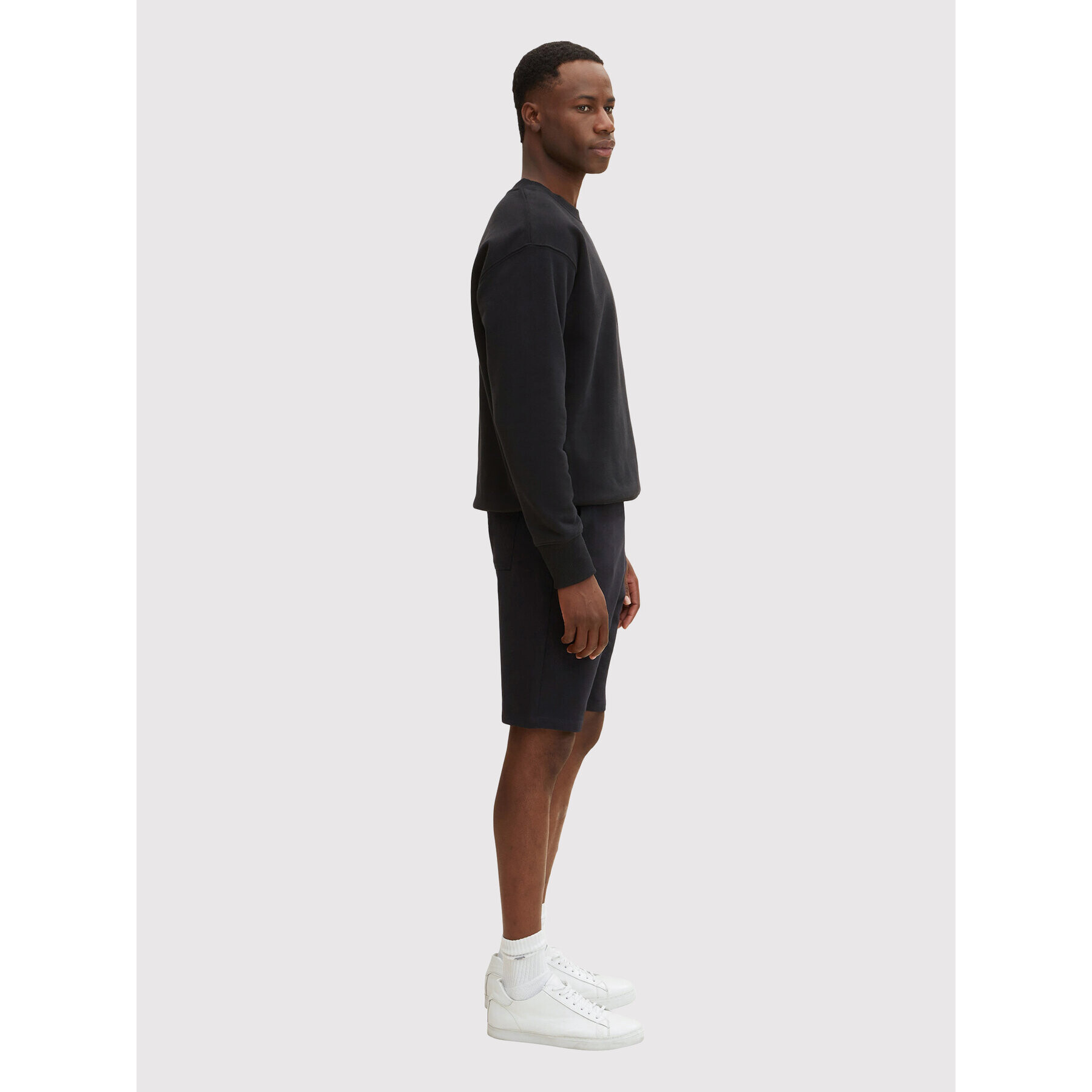 Tom Tailor Спортни шорти 1031625 Черен Regular Fit - Pepit.bg