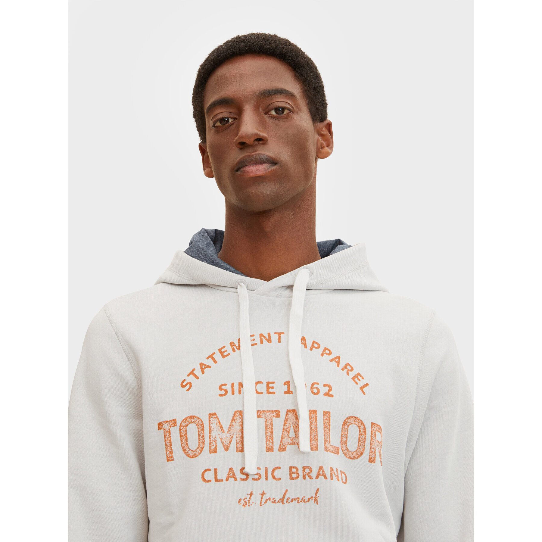 Tom Tailor Суитшърт 1032914 Сив Regular Fit - Pepit.bg