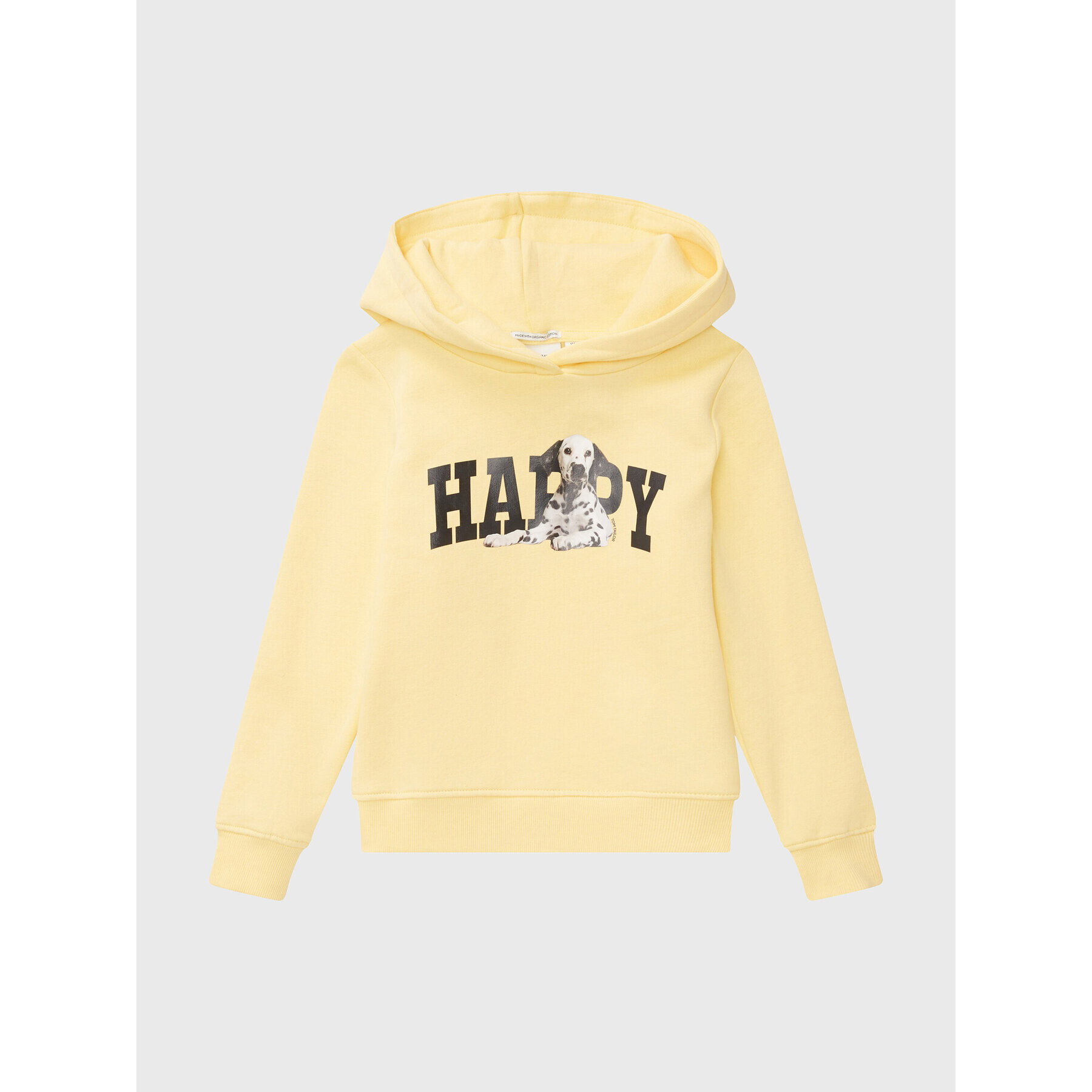Tom Tailor Суитшърт 1032971 Жълт Regular Fit - Pepit.bg