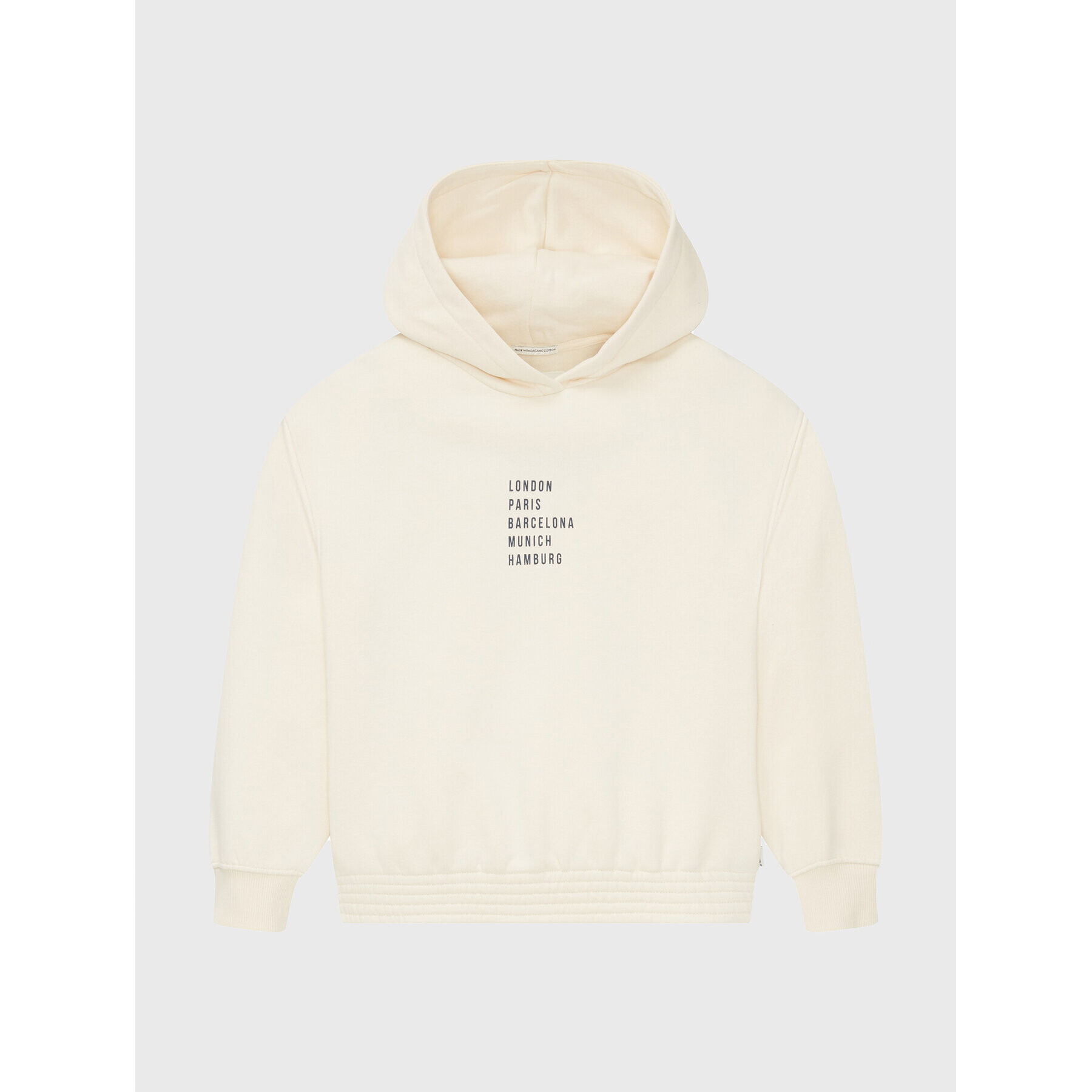 Tom Tailor Суитшърт 1033142 Екрю Oversize - Pepit.bg
