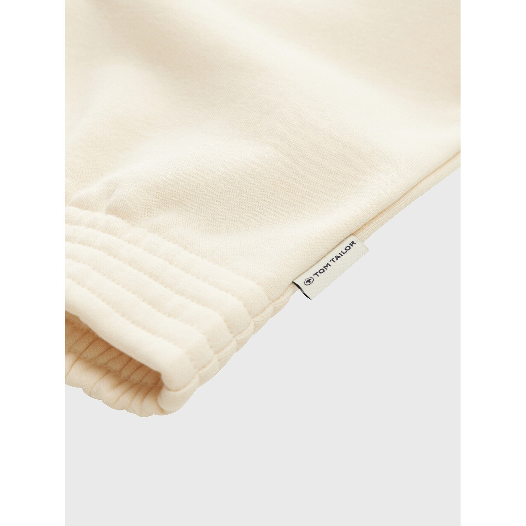 Tom Tailor Суитшърт 1033142 Екрю Oversize - Pepit.bg