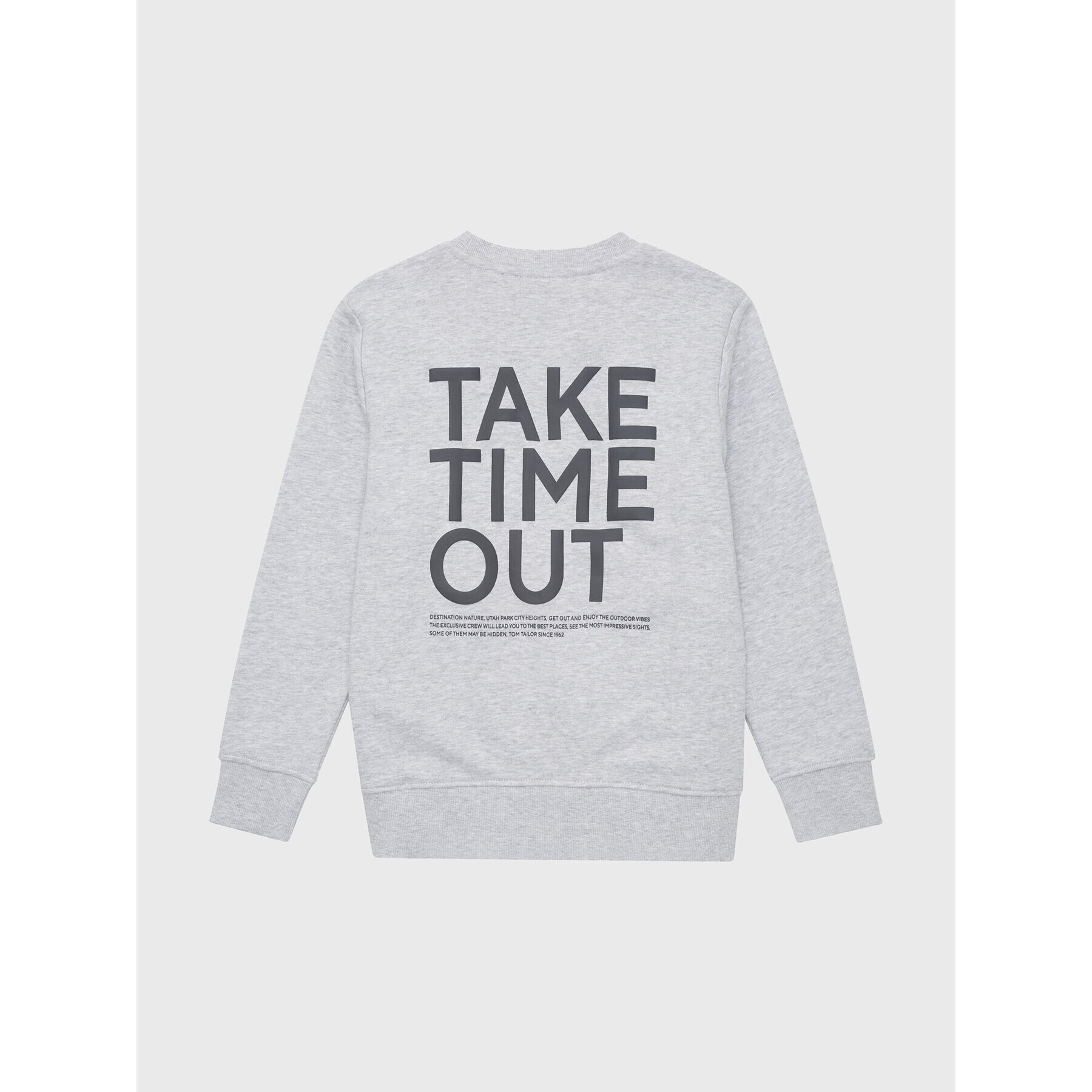 Tom Tailor Суитшърт 1033823 Сив Regular Fit - Pepit.bg