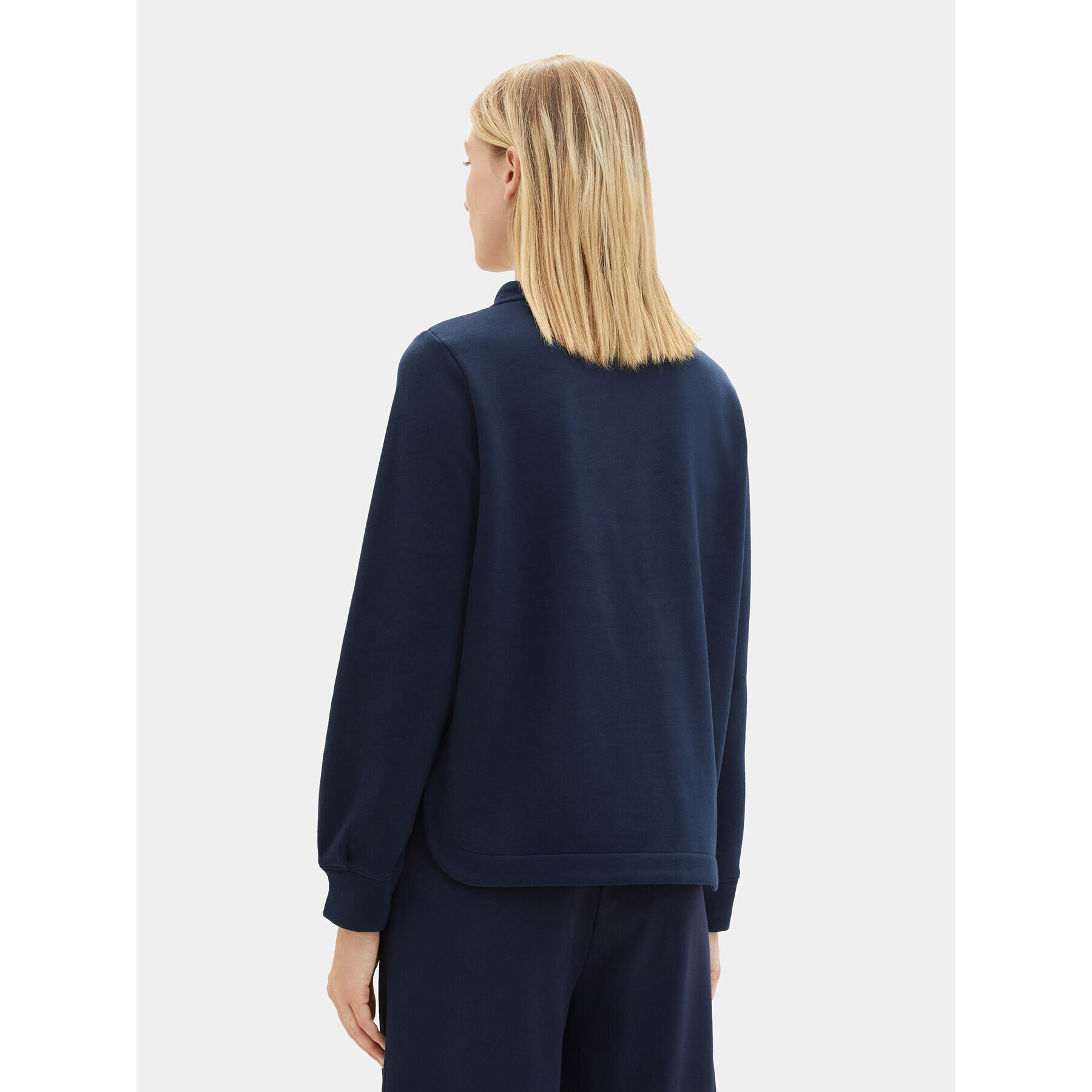 Tom Tailor Суитшърт 1039069 Тъмносин Regular Fit - Pepit.bg