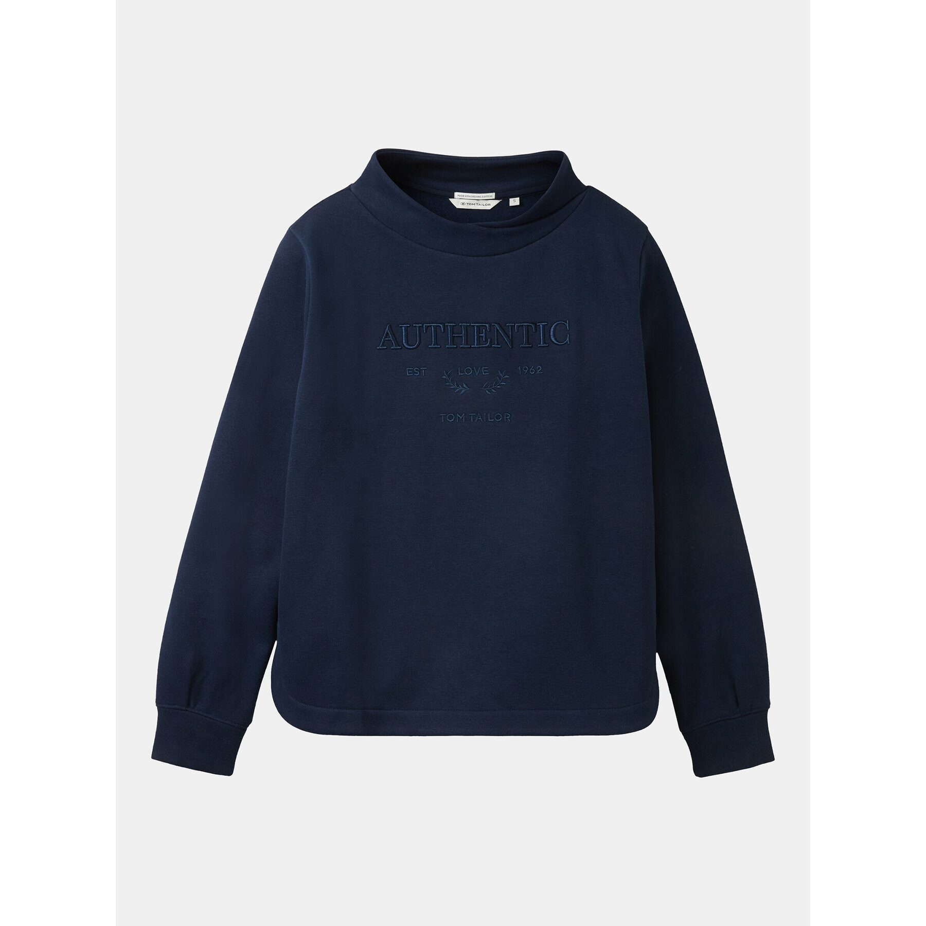Tom Tailor Суитшърт 1039069 Тъмносин Regular Fit - Pepit.bg