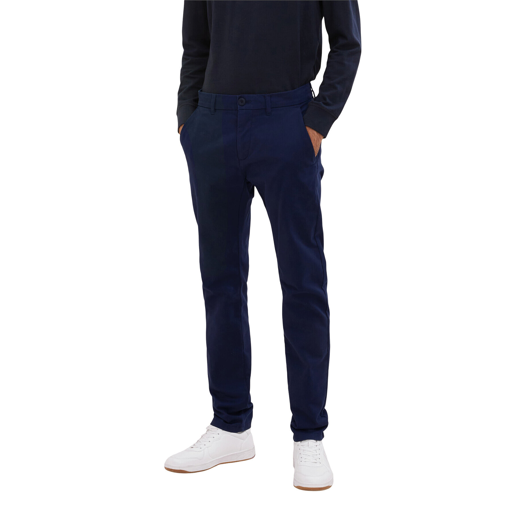 Tom Tailor Текстилни панталони 1033877 Син Regular Fit - Pepit.bg