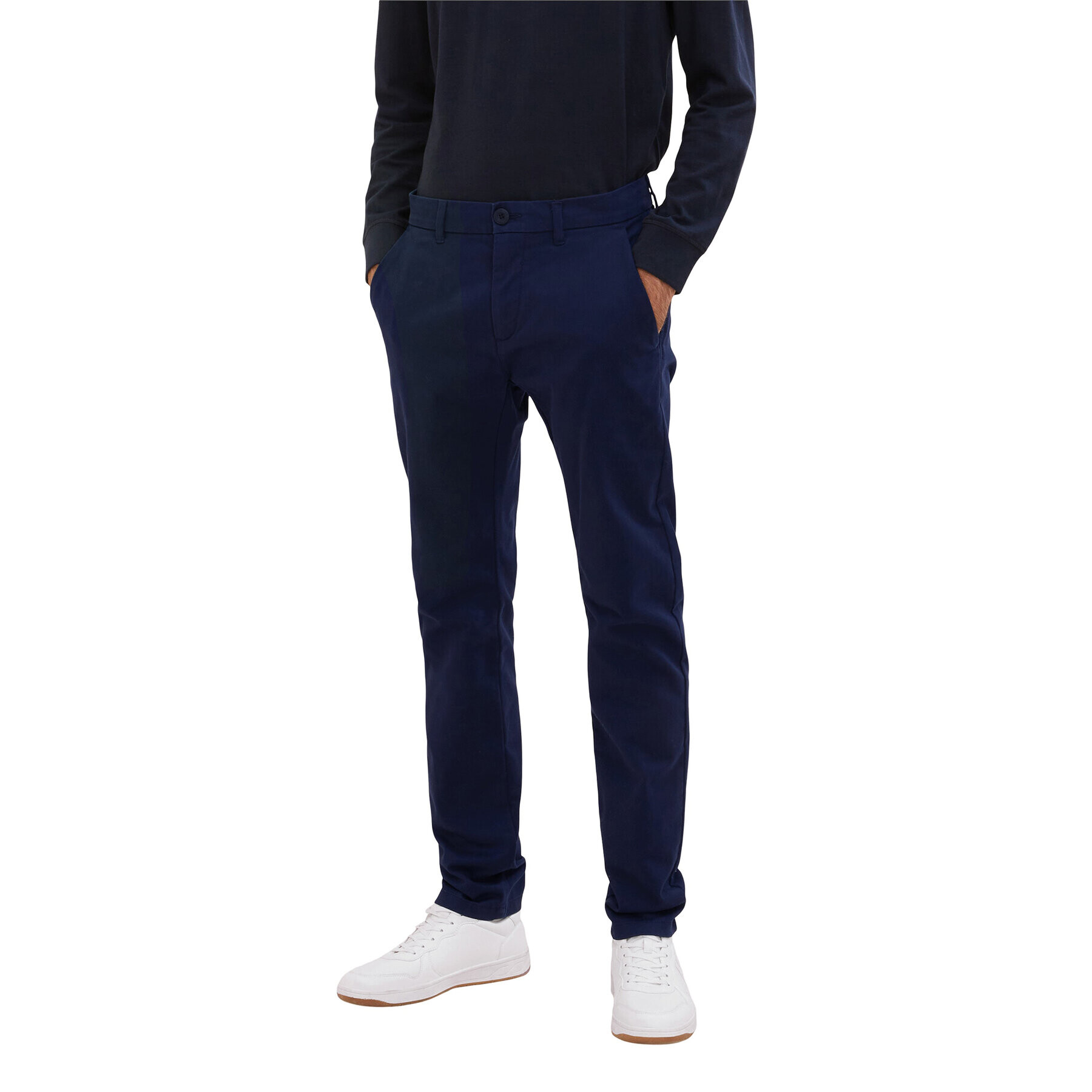 Tom Tailor Текстилни панталони 1033877 Син Regular Fit - Pepit.bg