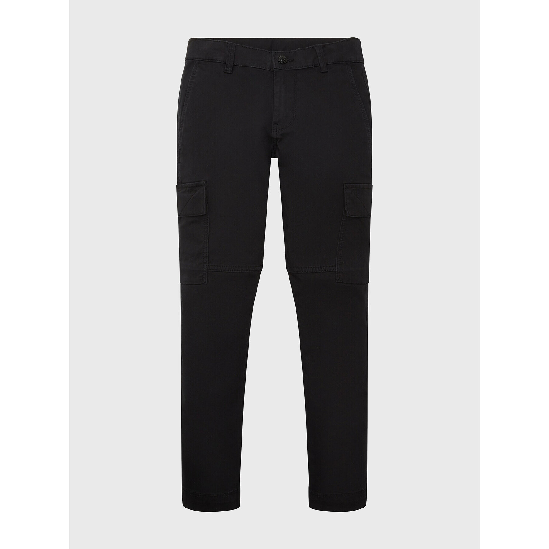 Tom Tailor Текстилни панталони 1034935 Черен Regular Fit - Pepit.bg