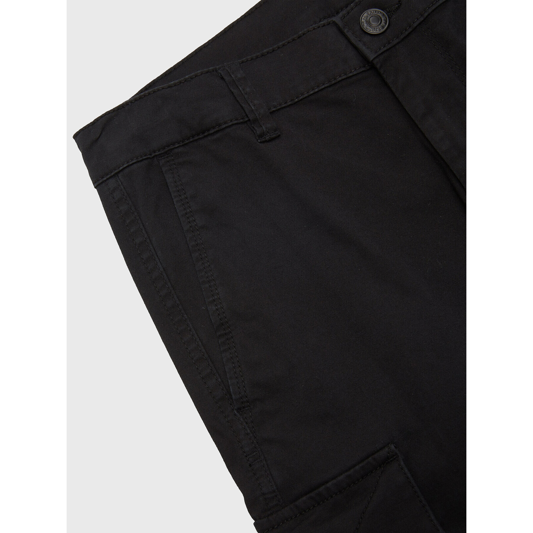 Tom Tailor Текстилни панталони 1034935 Черен Regular Fit - Pepit.bg