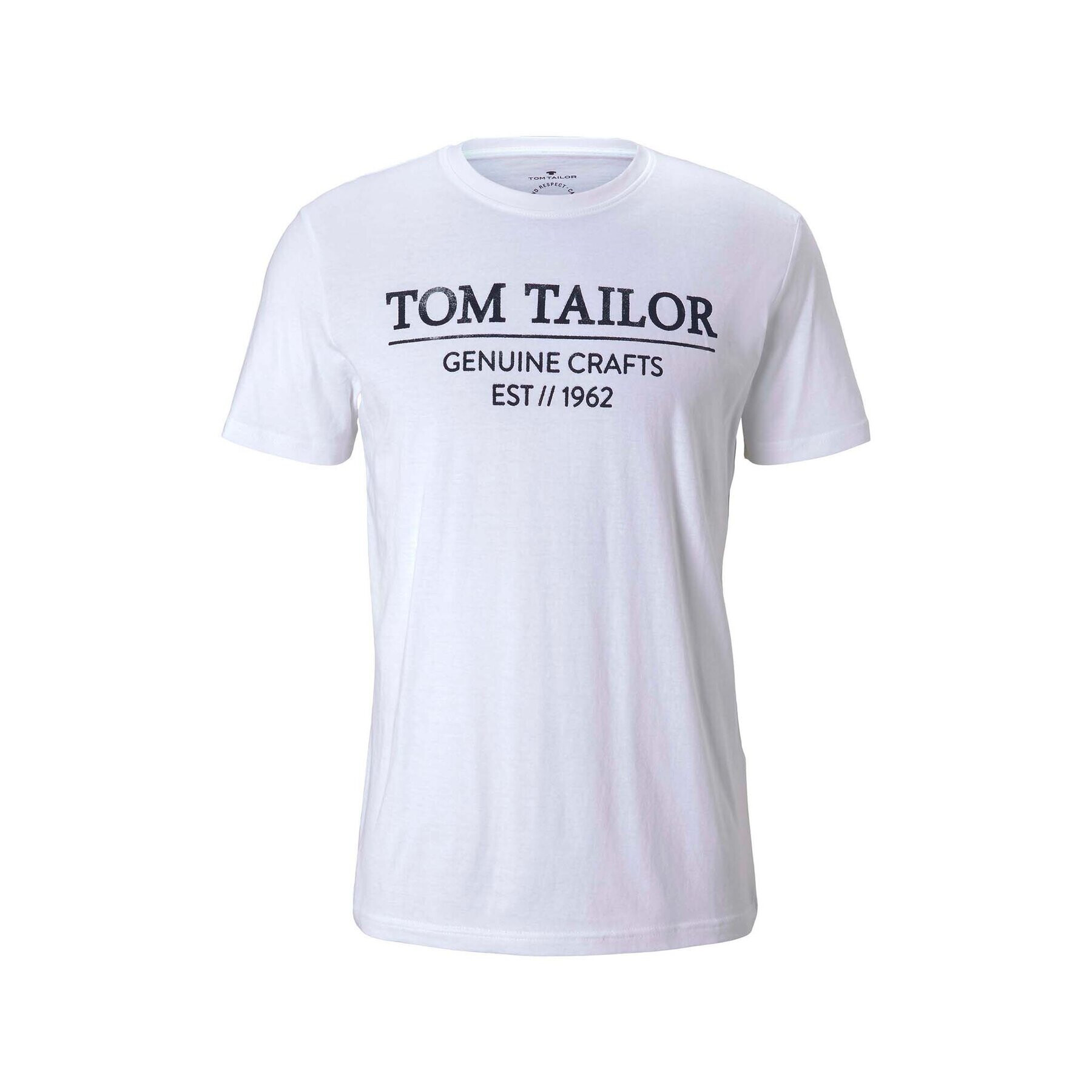 Tom Tailor Тишърт 1021229 Бял - Pepit.bg