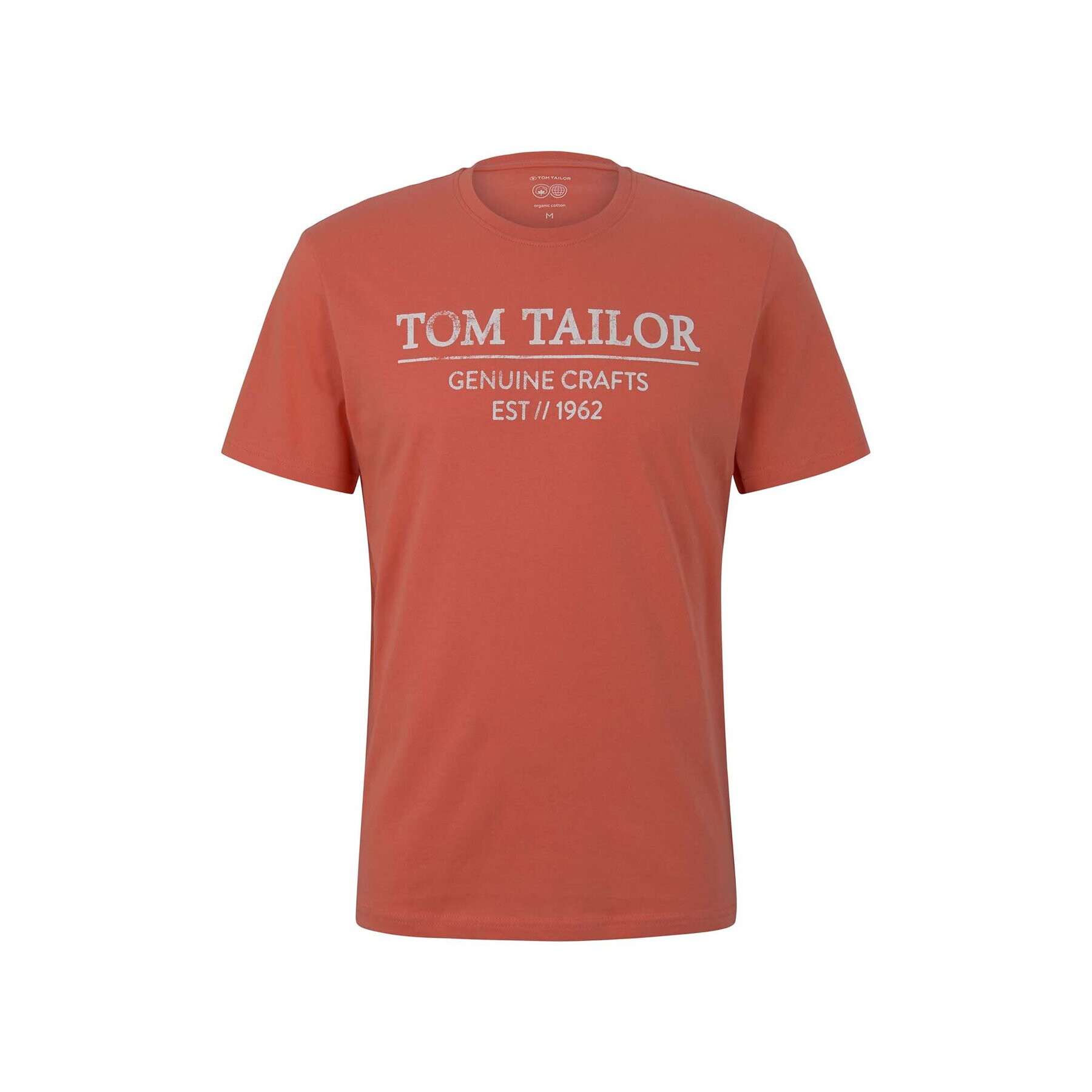 Tom Tailor Тишърт 1021229 Оранжев - Pepit.bg
