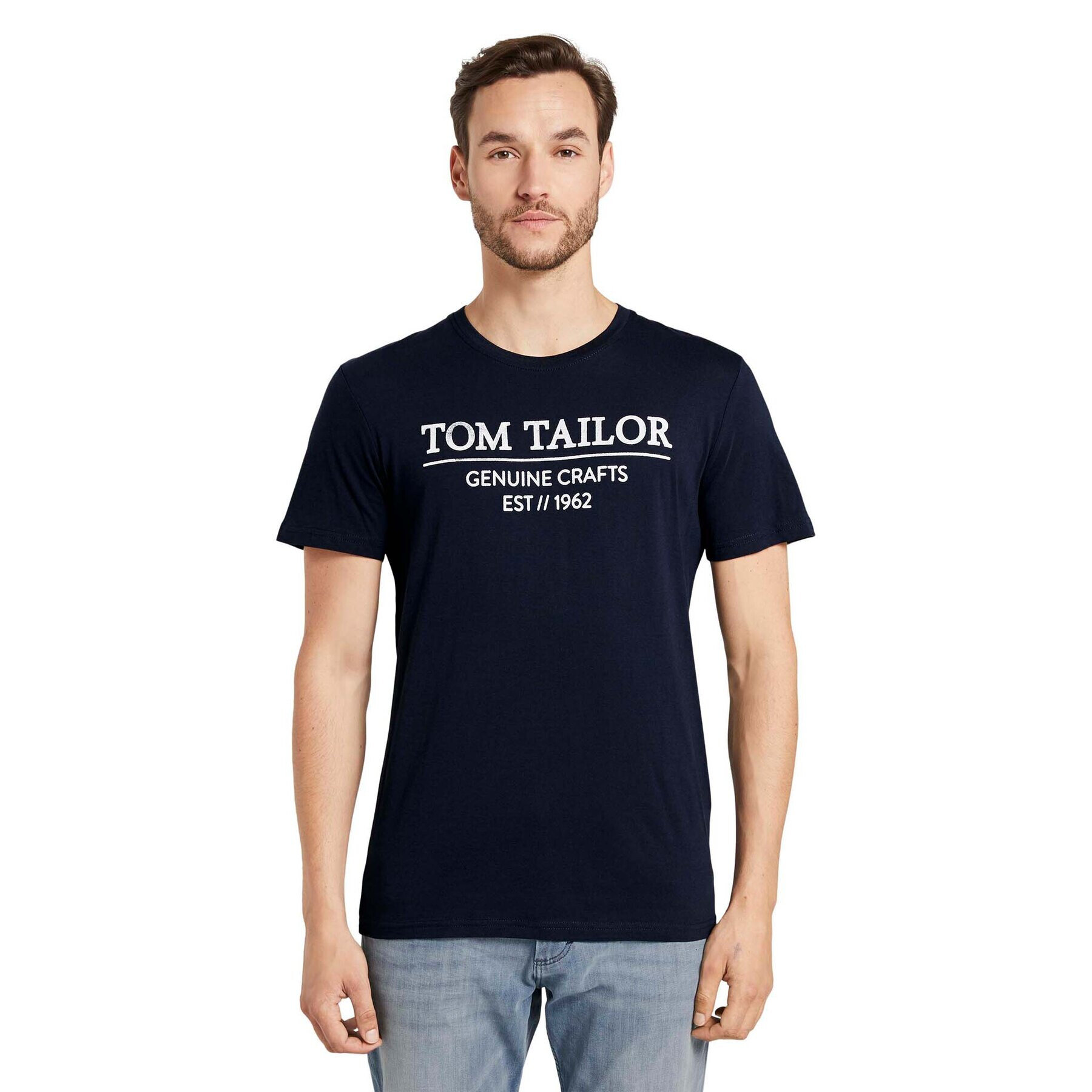 Tom Tailor Тишърт 1021229 Тъмносин - Pepit.bg