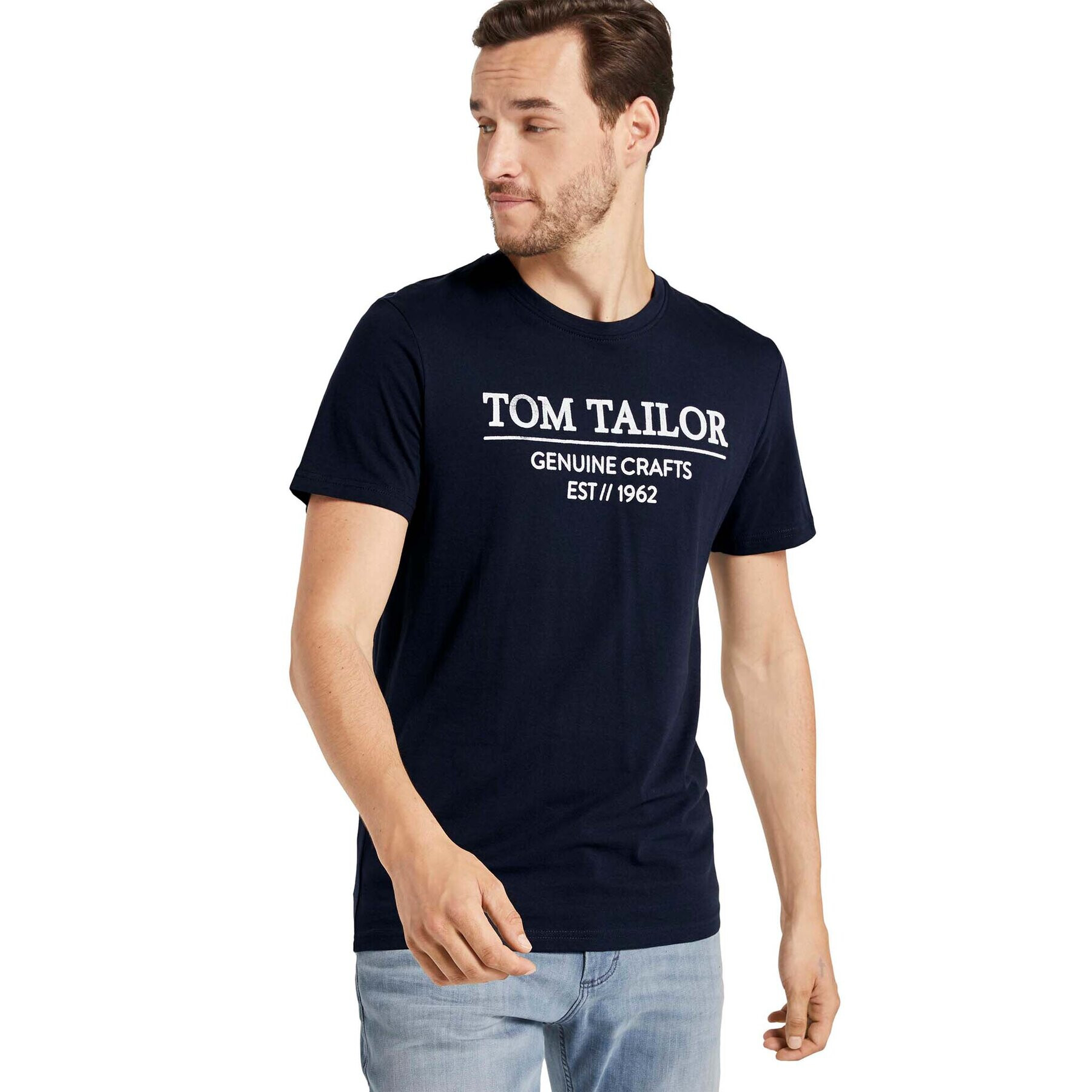 Tom Tailor Тишърт 1021229 Тъмносин - Pepit.bg