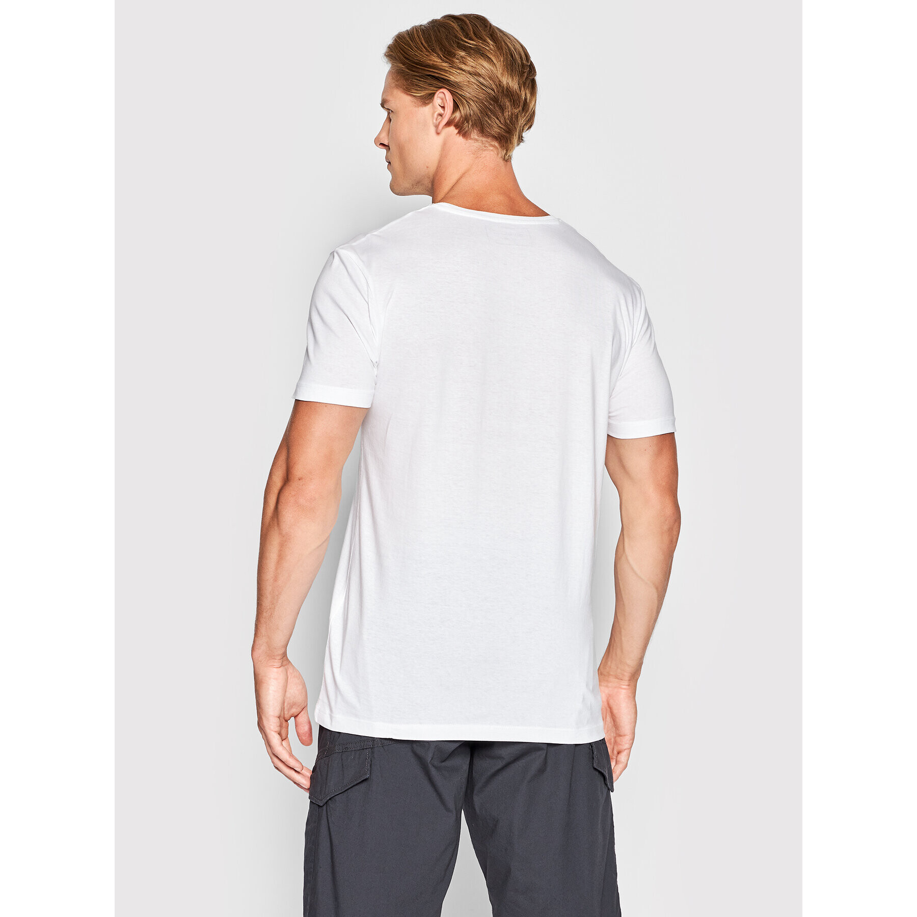 Tom Tailor Denim Тишърт 1031168 Бял Regular Fit - Pepit.bg