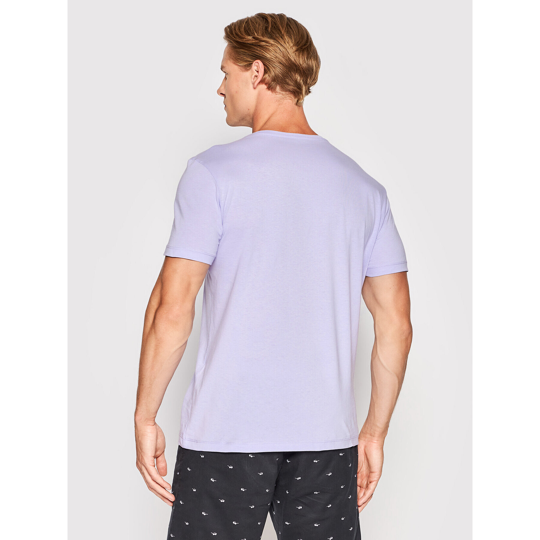 Tom Tailor Тишърт 1031168 Виолетов Regular Fit - Pepit.bg