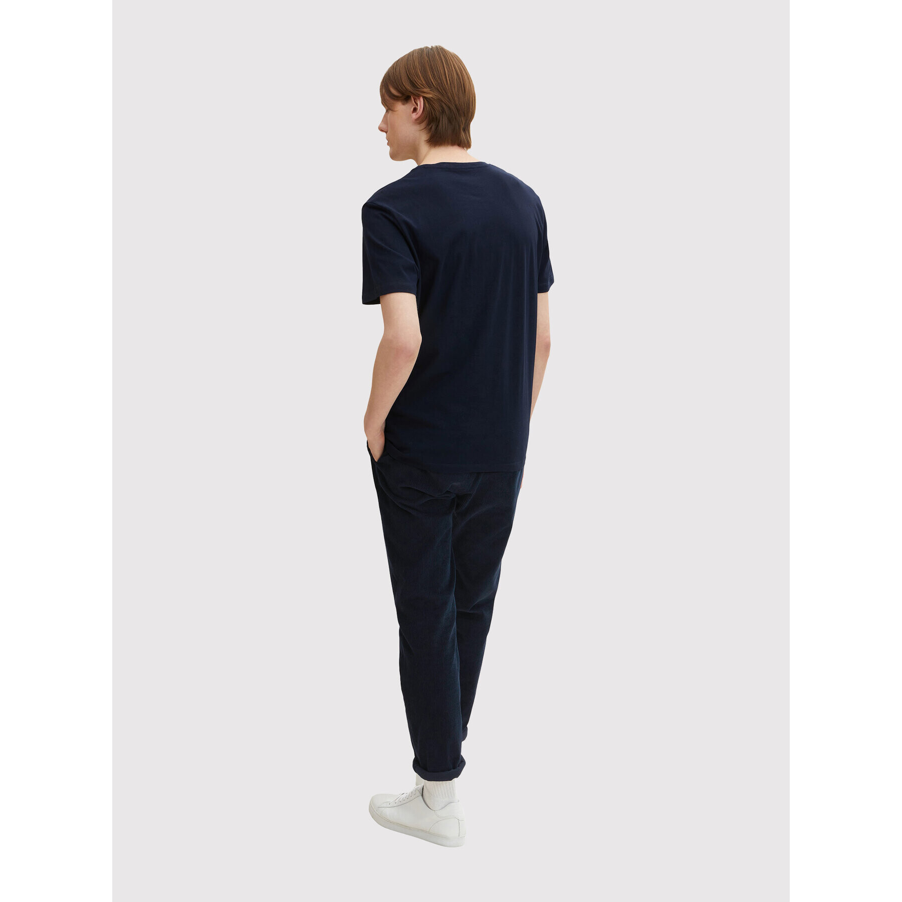 Tom Tailor Тишърт 1031617 Тъмносин Regular Fit - Pepit.bg