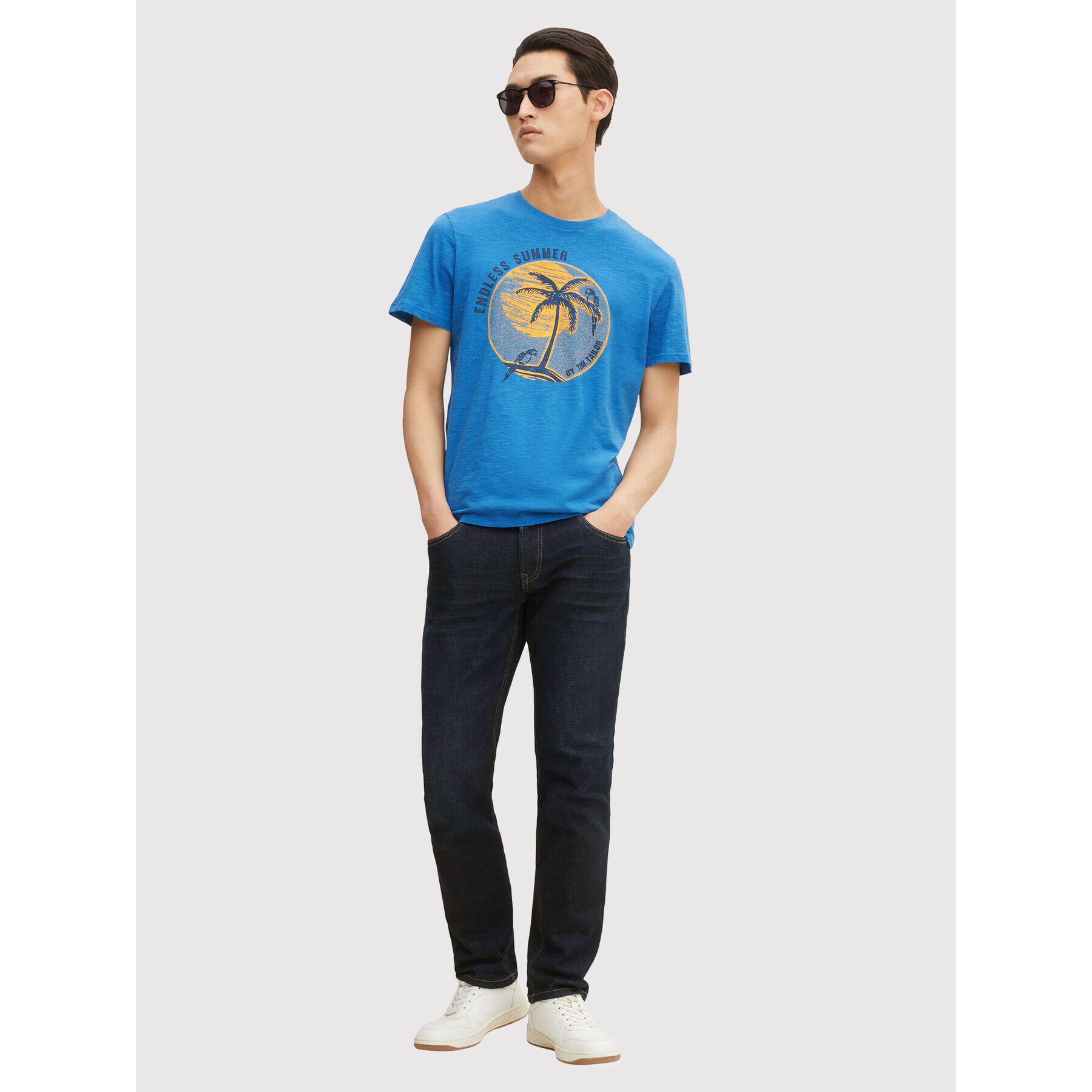 Tom Tailor Тишърт 1031618 Син Regular Fit - Pepit.bg