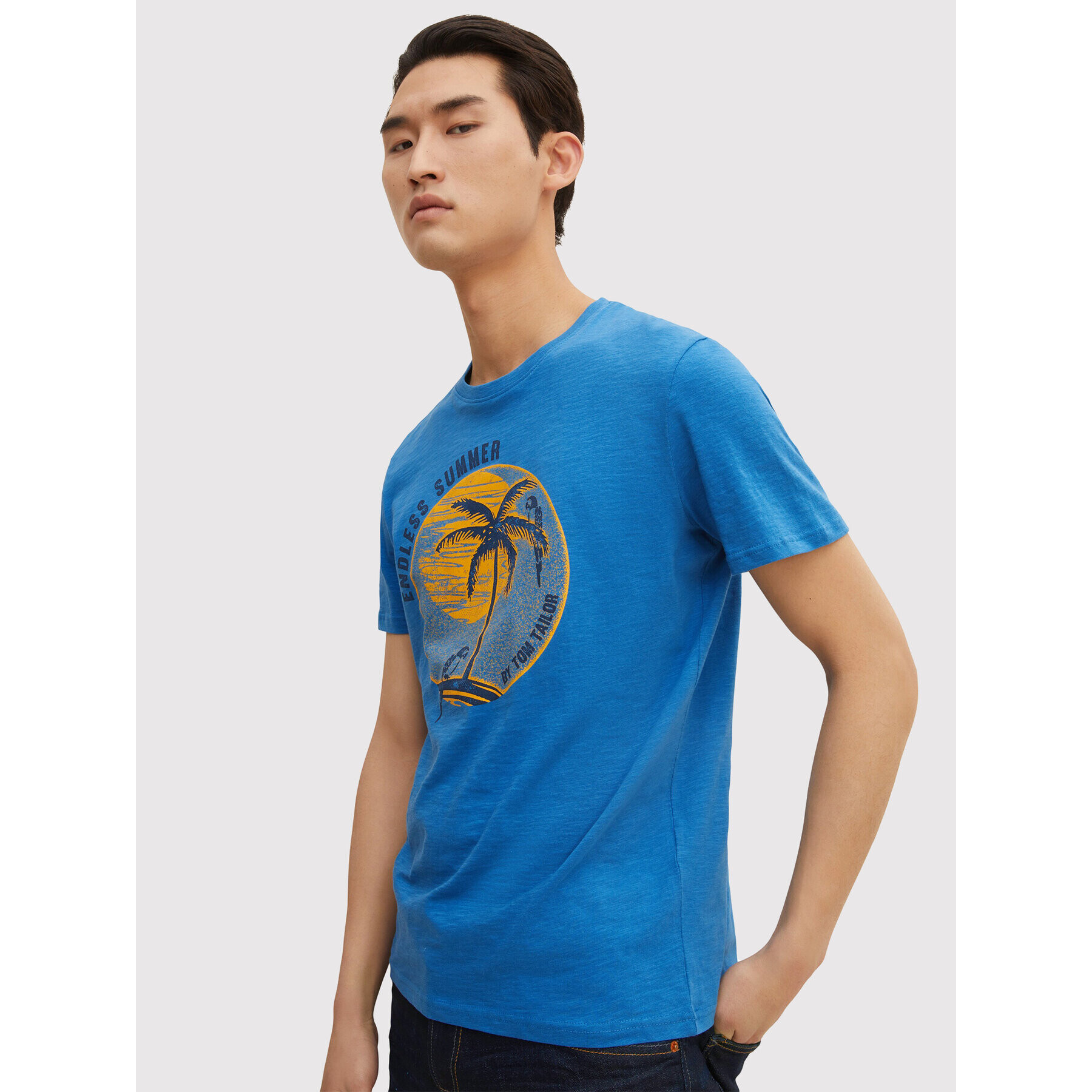 Tom Tailor Тишърт 1031618 Син Regular Fit - Pepit.bg
